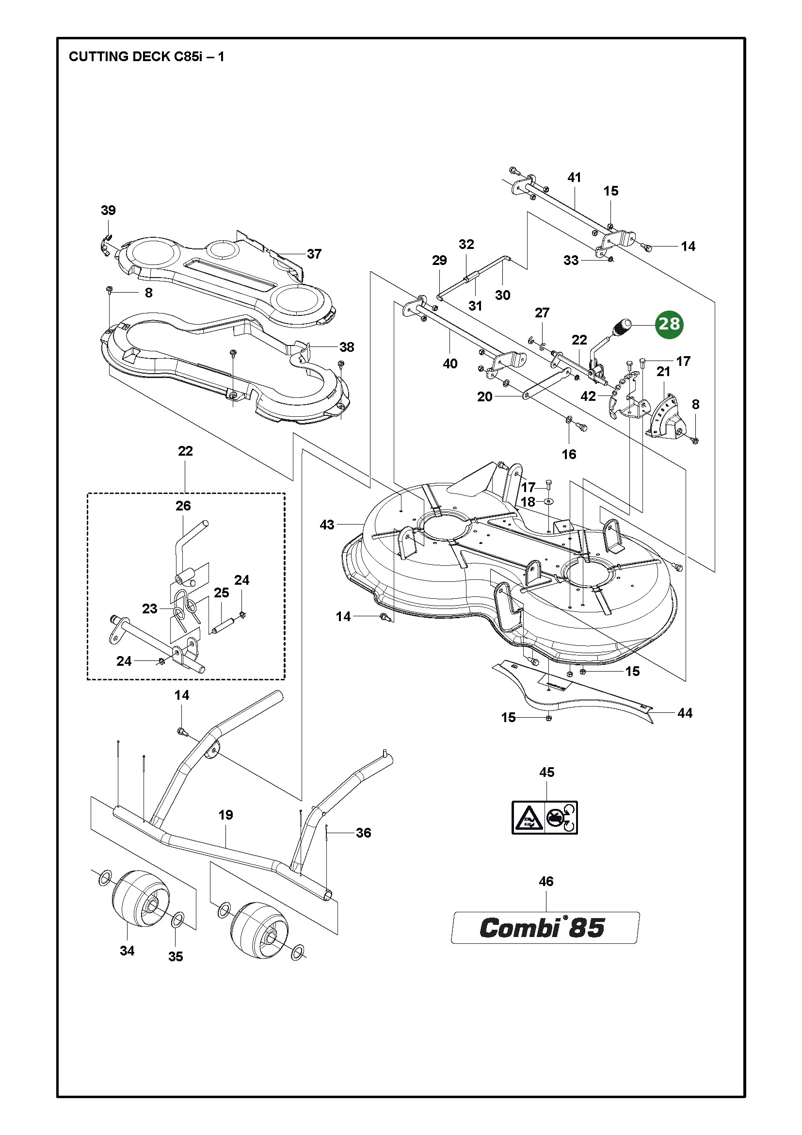 Position im Ersatzteilkatalog