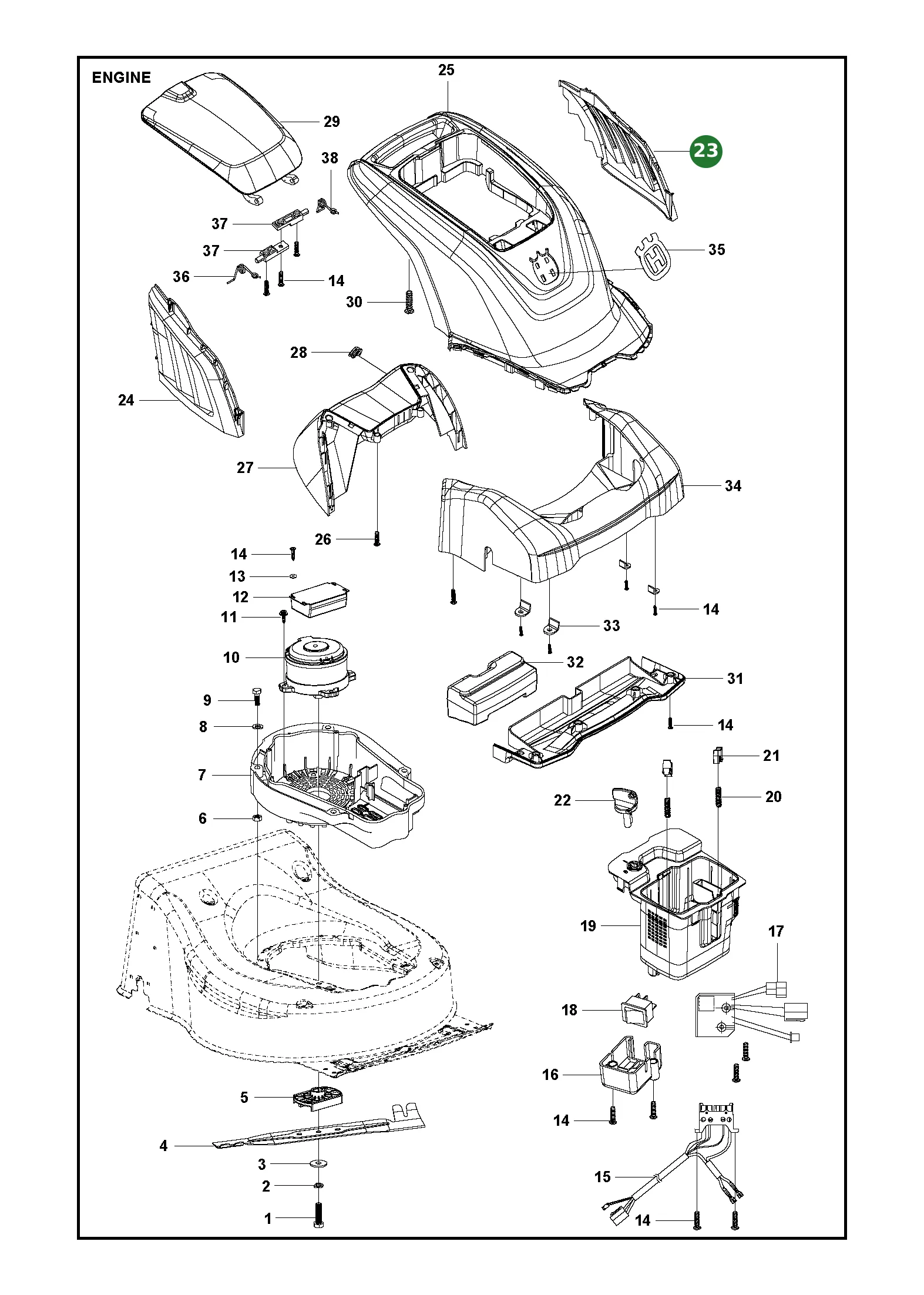 Position im Ersatzteilkatalog