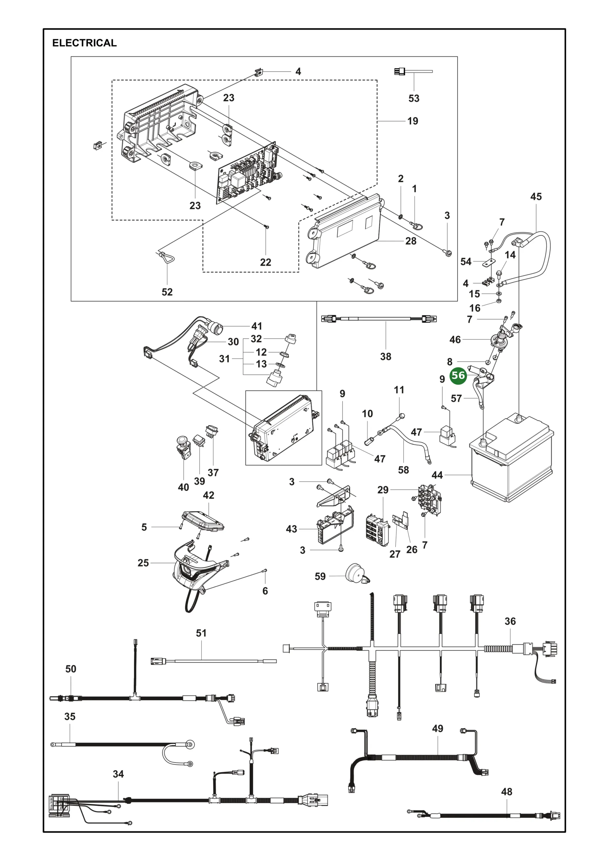 Position im Ersatzteilkatalog