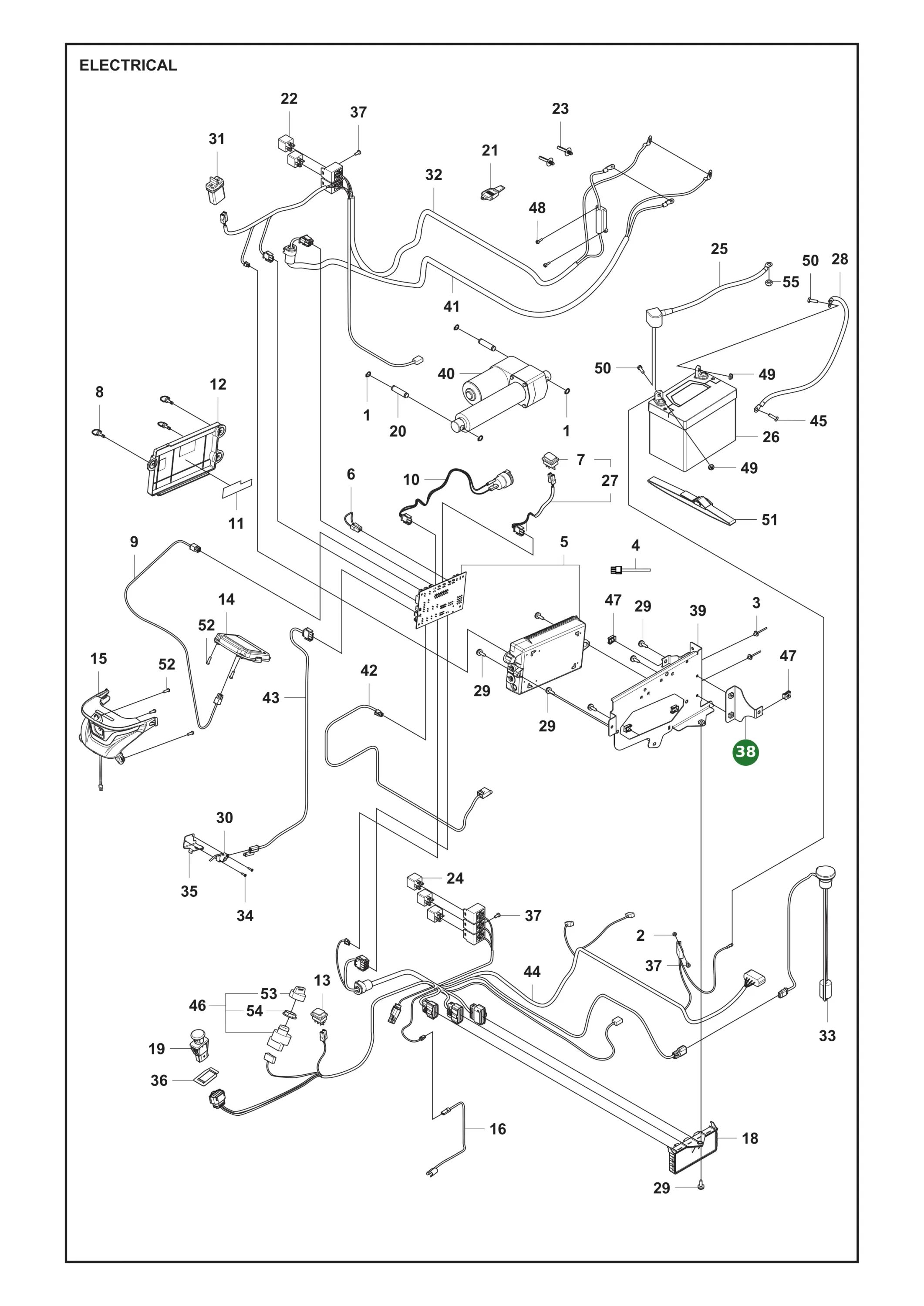 Position im Ersatzteilkatalog