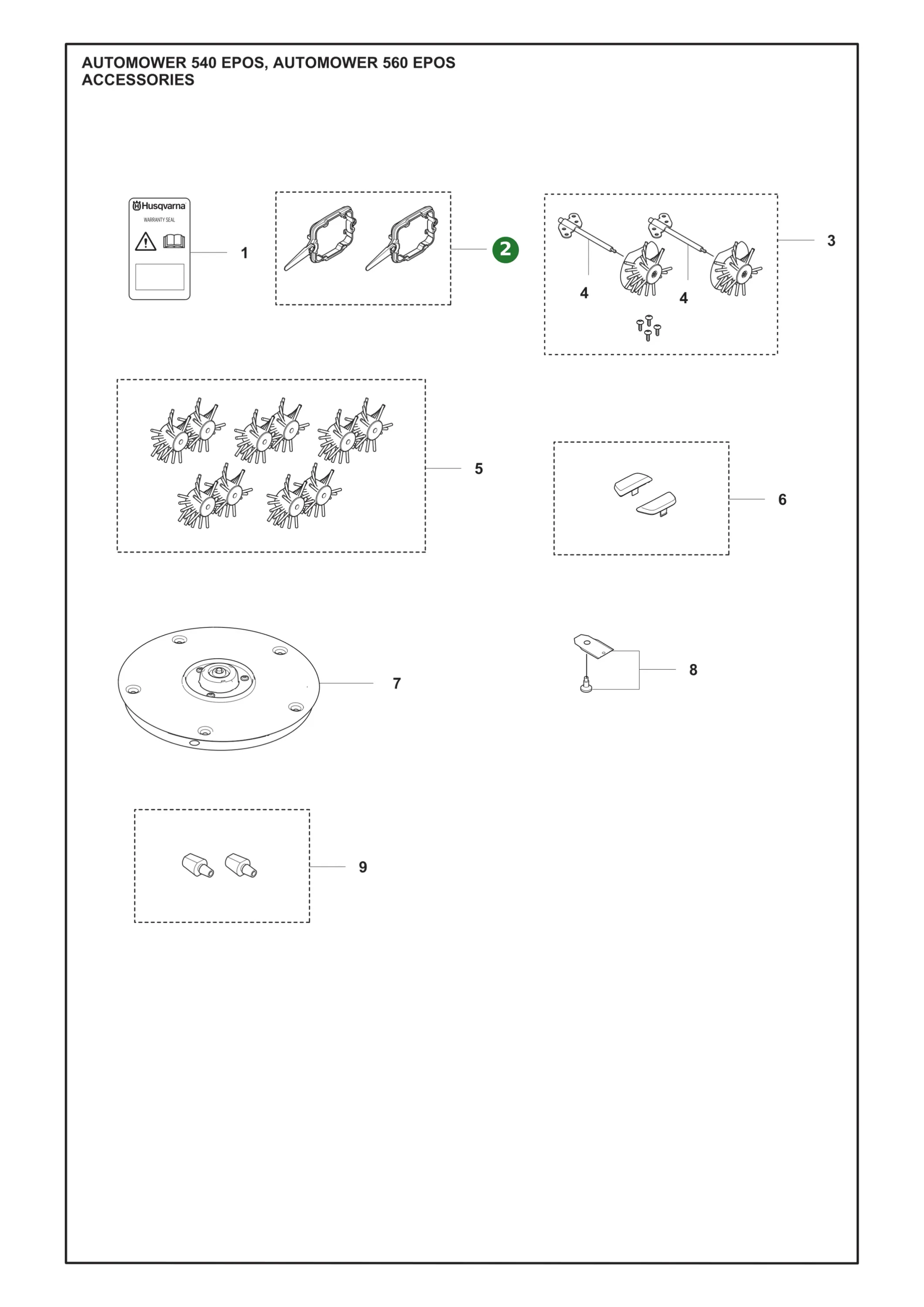 Husqvarna Automower Radreiniungs-Set