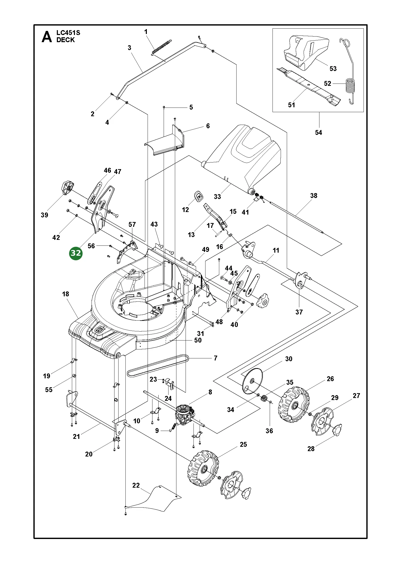 Position im Ersatzteilkatalog
