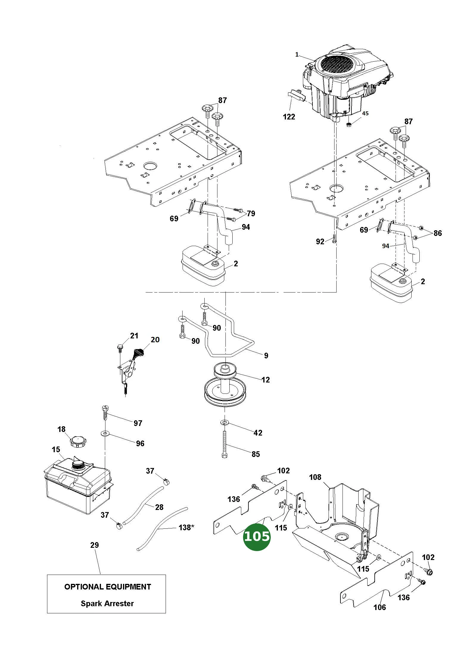 Position im Ersatzteilkatalog
