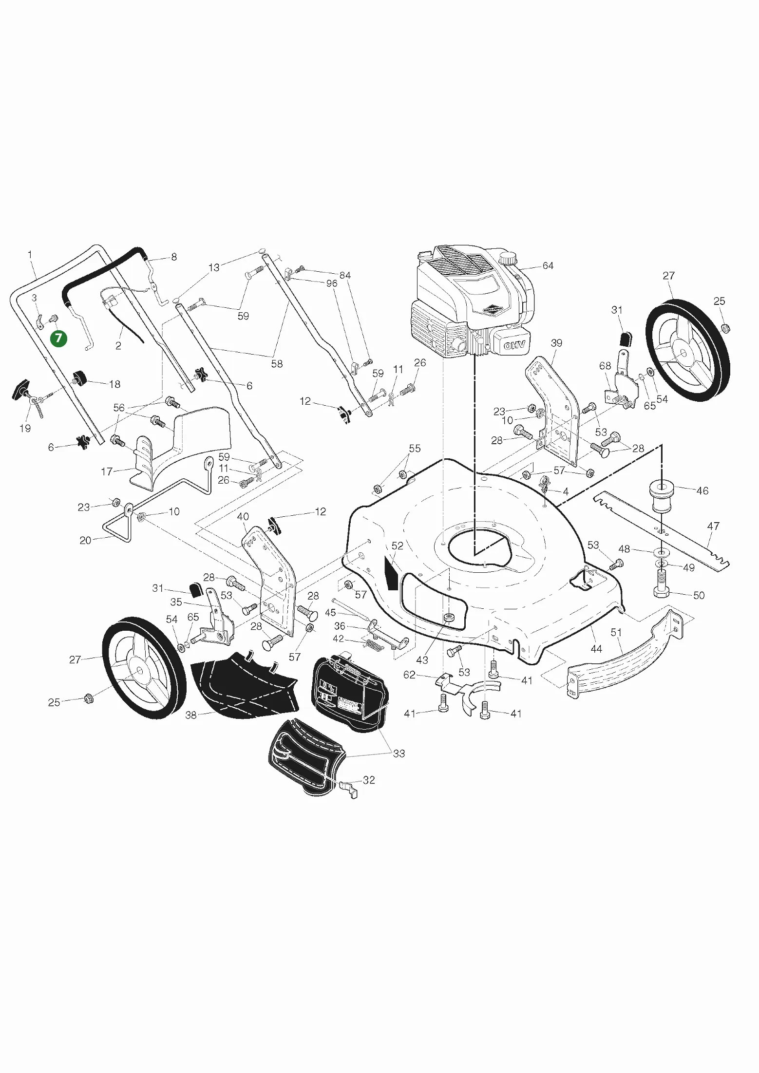 Position im Ersatzteilkatalog