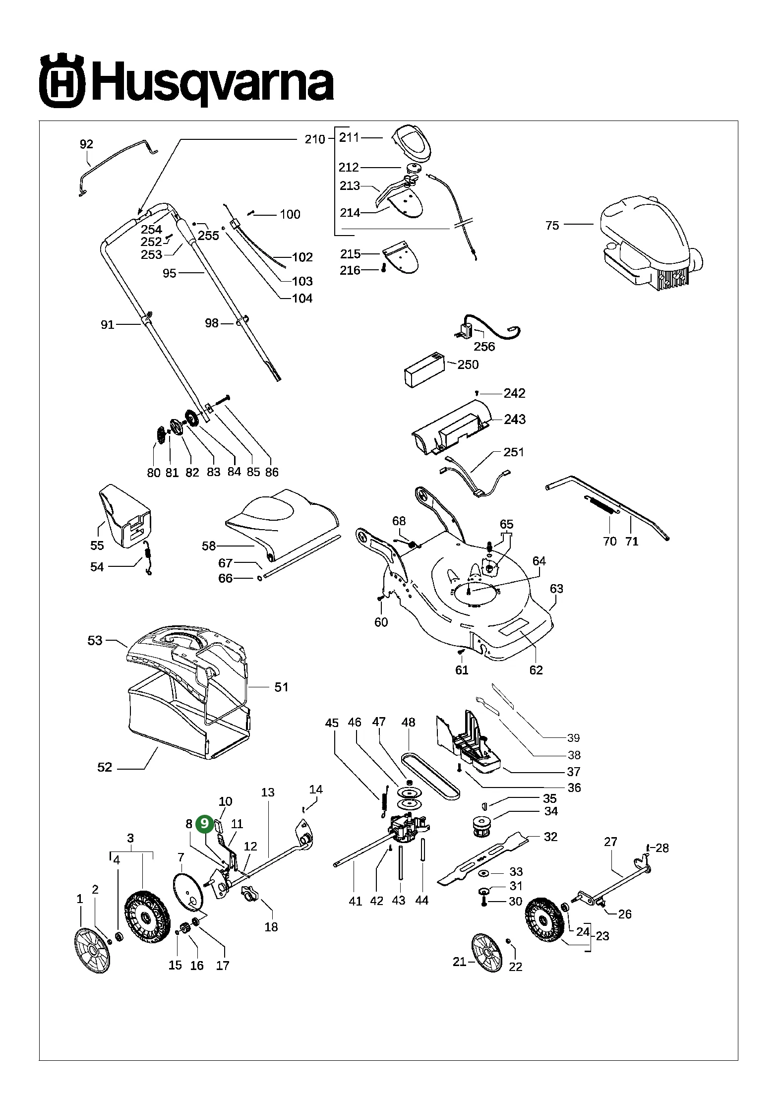 Position im Ersatzteilkatalog