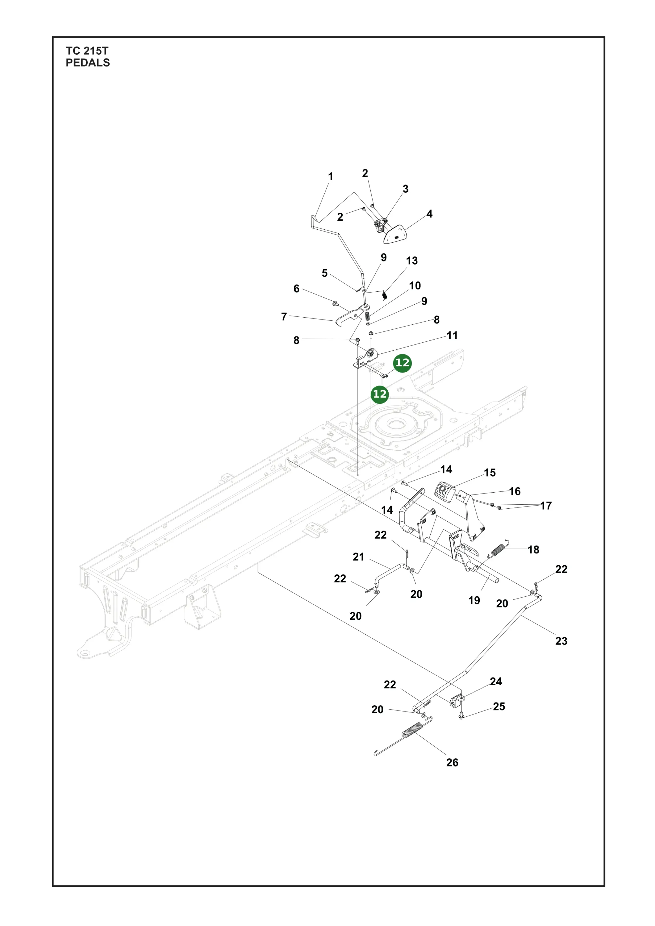 Position im Ersatzteilkatalog