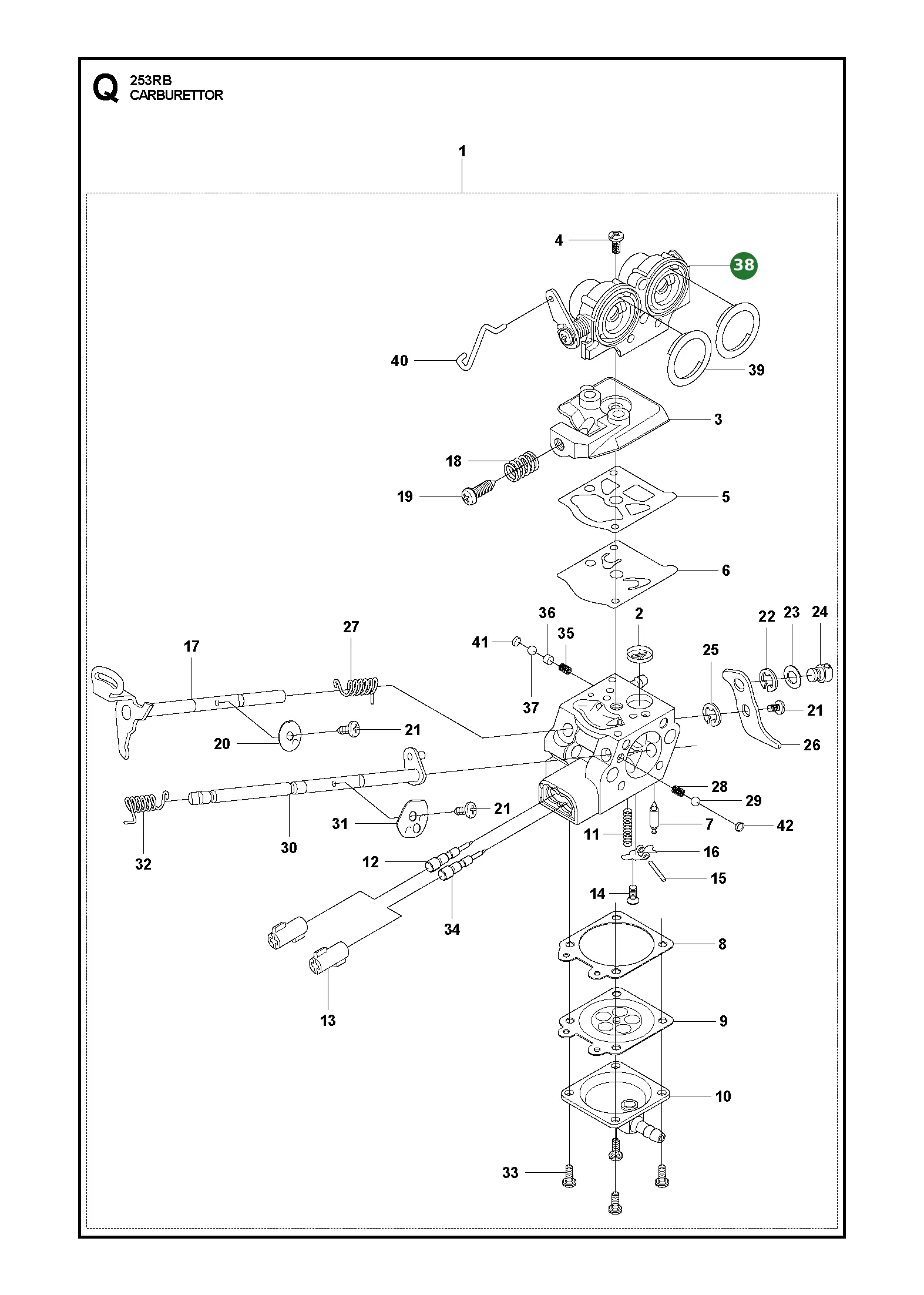 Position im Ersatzteilkatalog