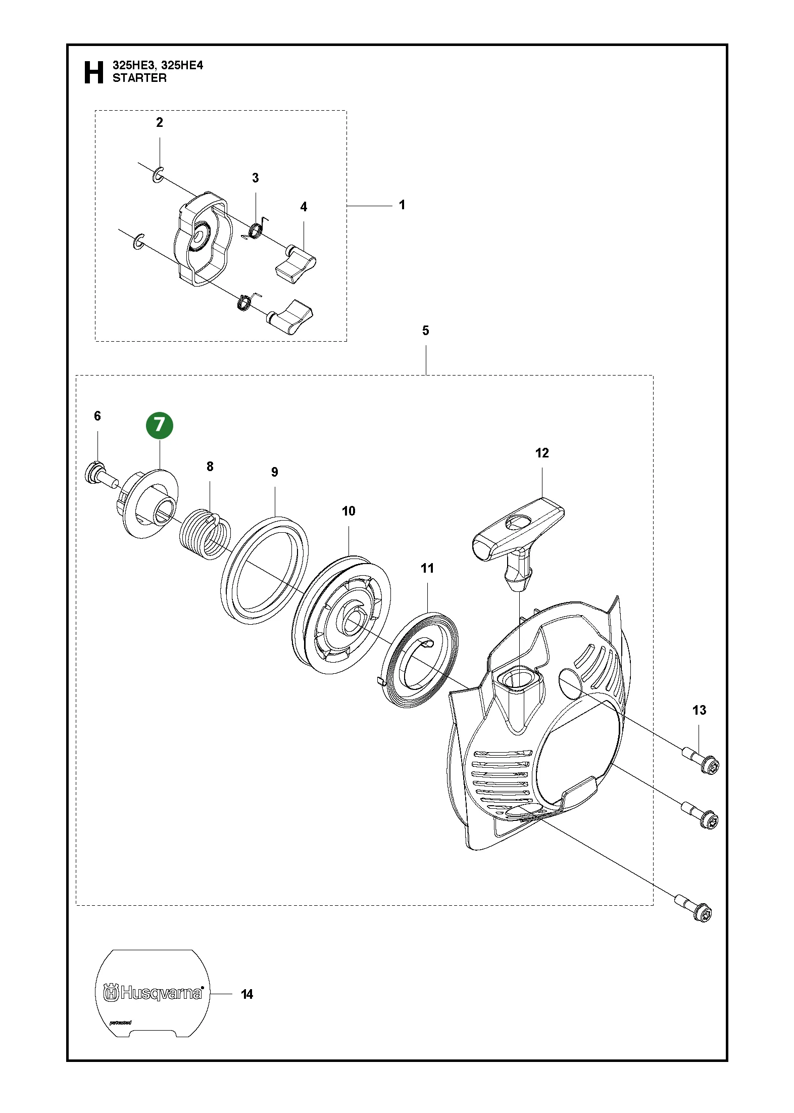Position im Ersatzteilkatalog