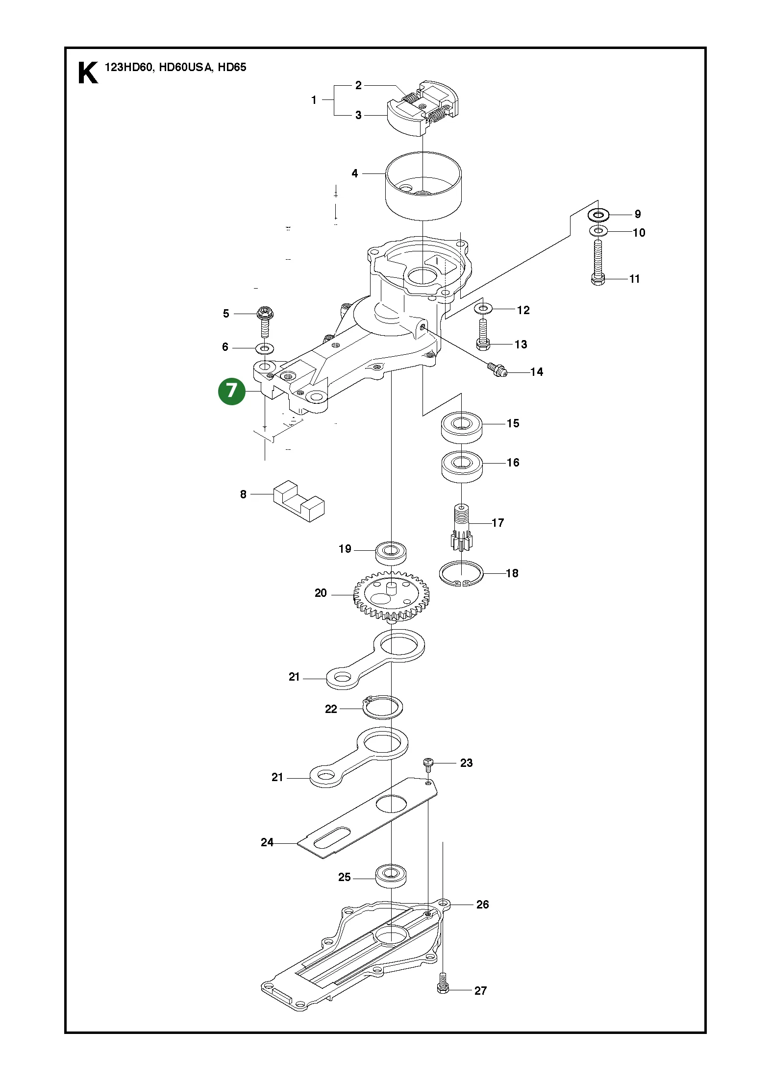 Position im Ersatzteilkatalog