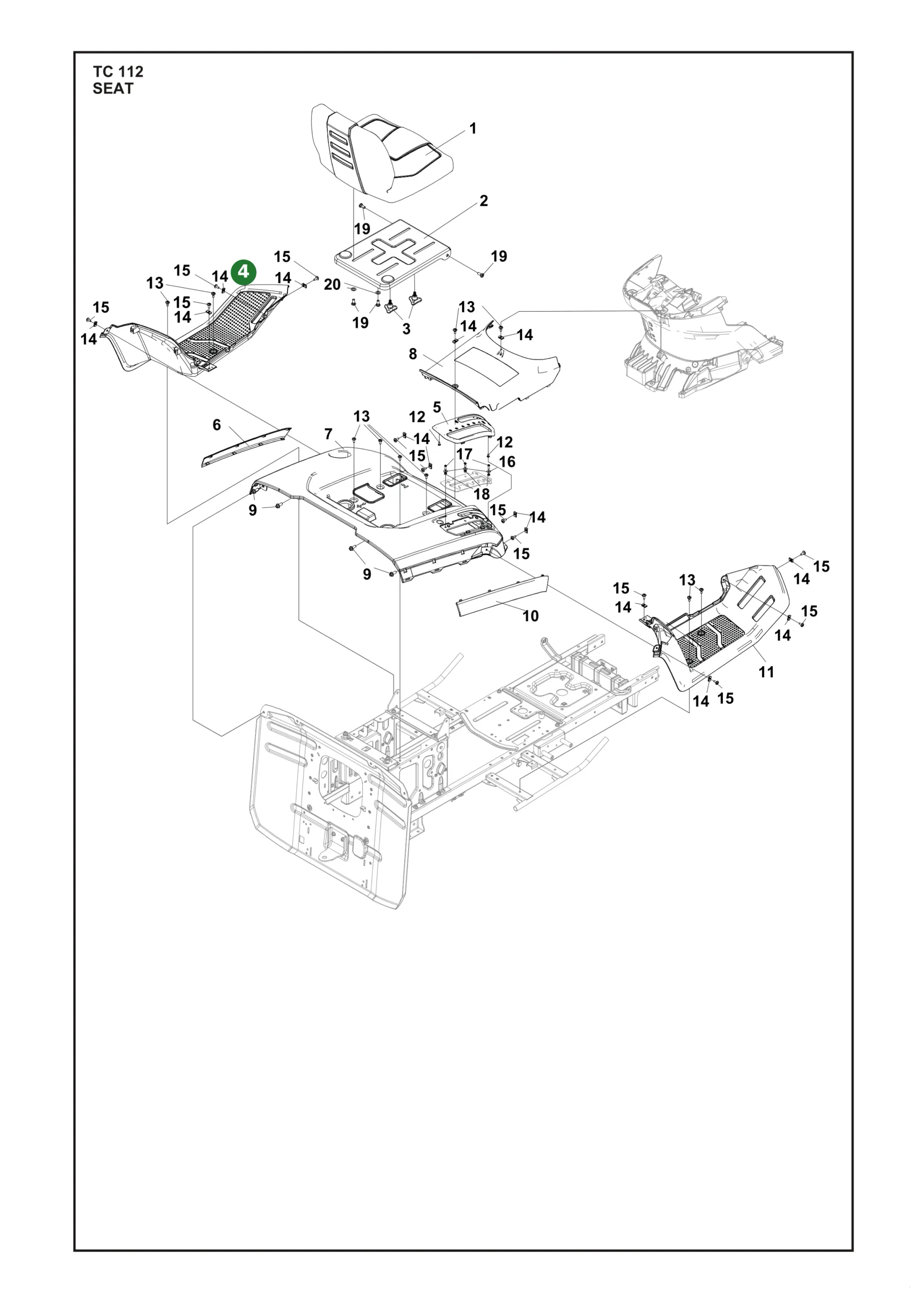 Position im Ersatzteilkatalog