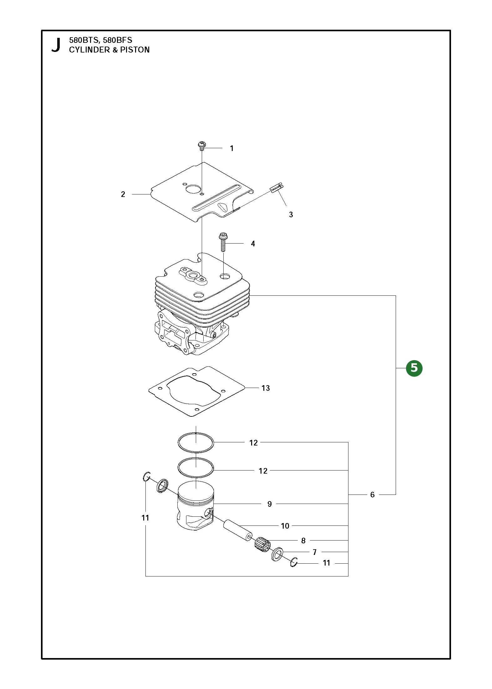 Position im Ersatzteilkatalog