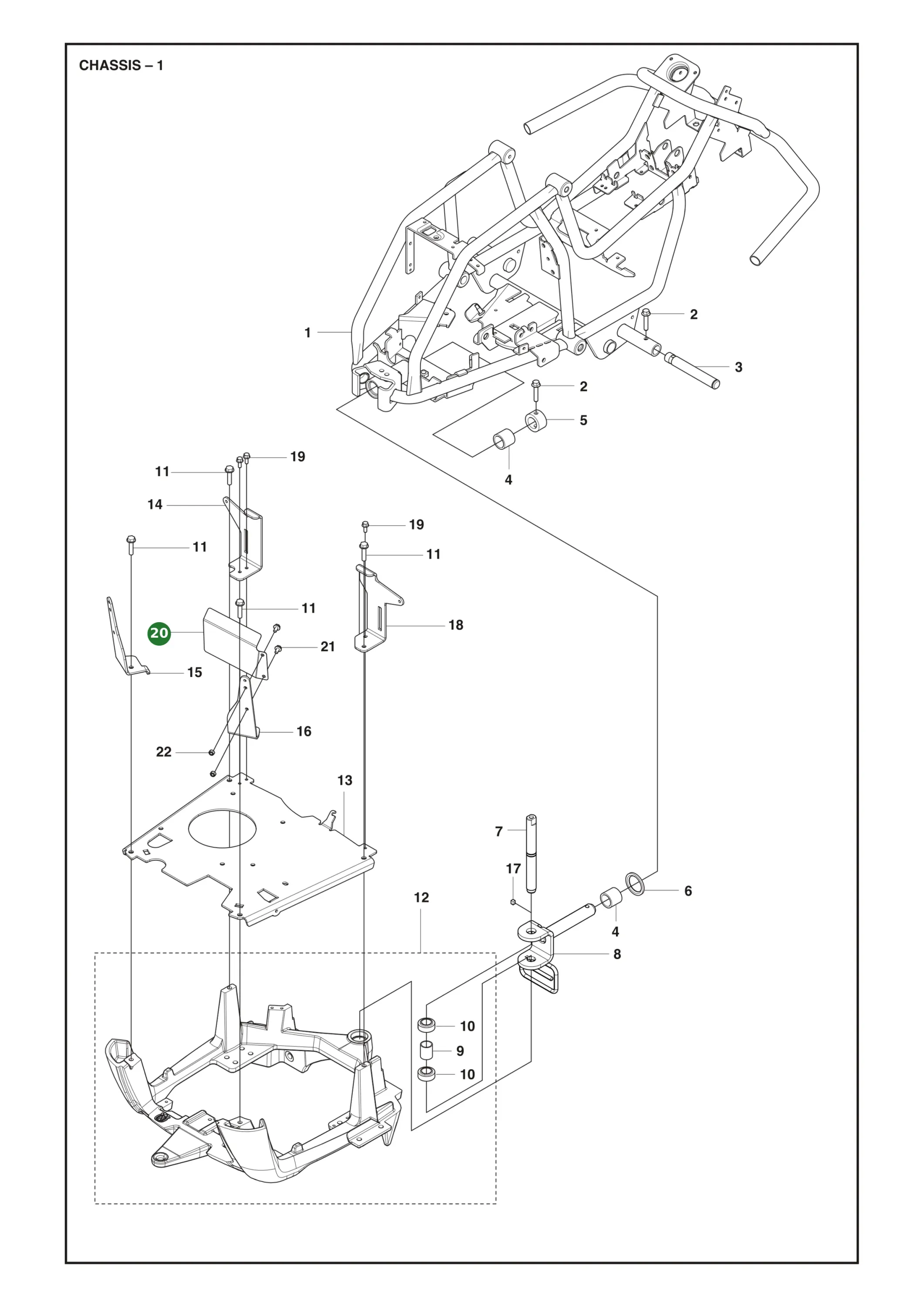 Position im Ersatzteilkatalog