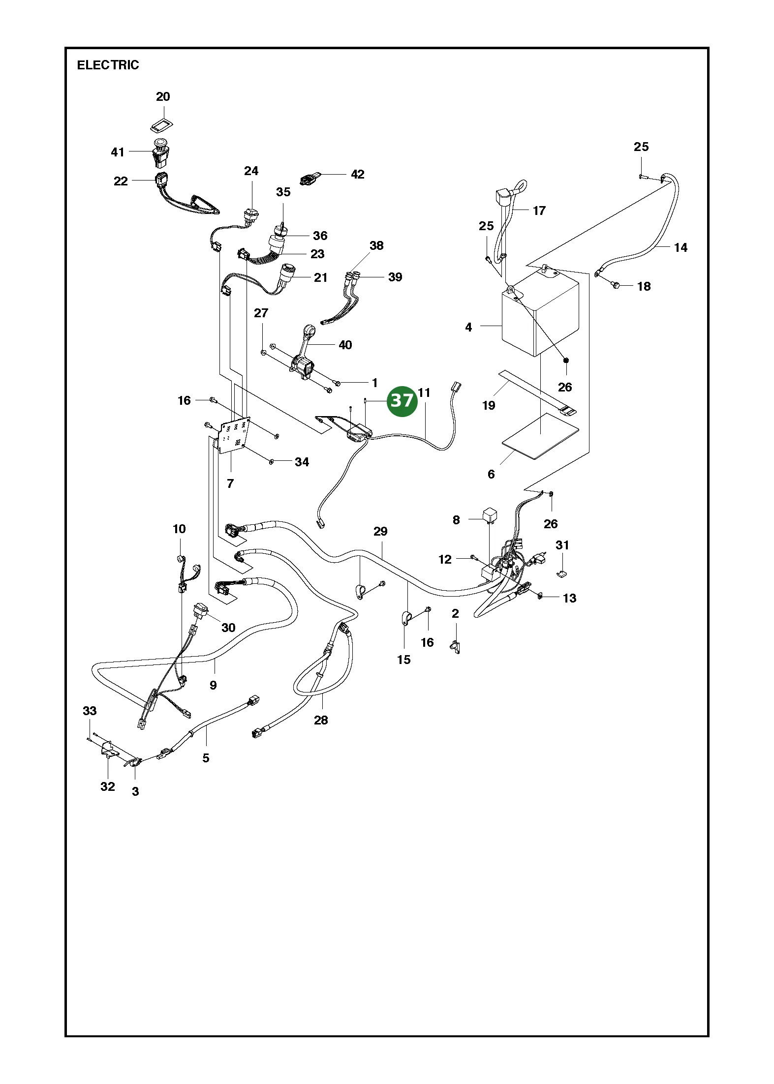 Position im Ersatzteilkatalog