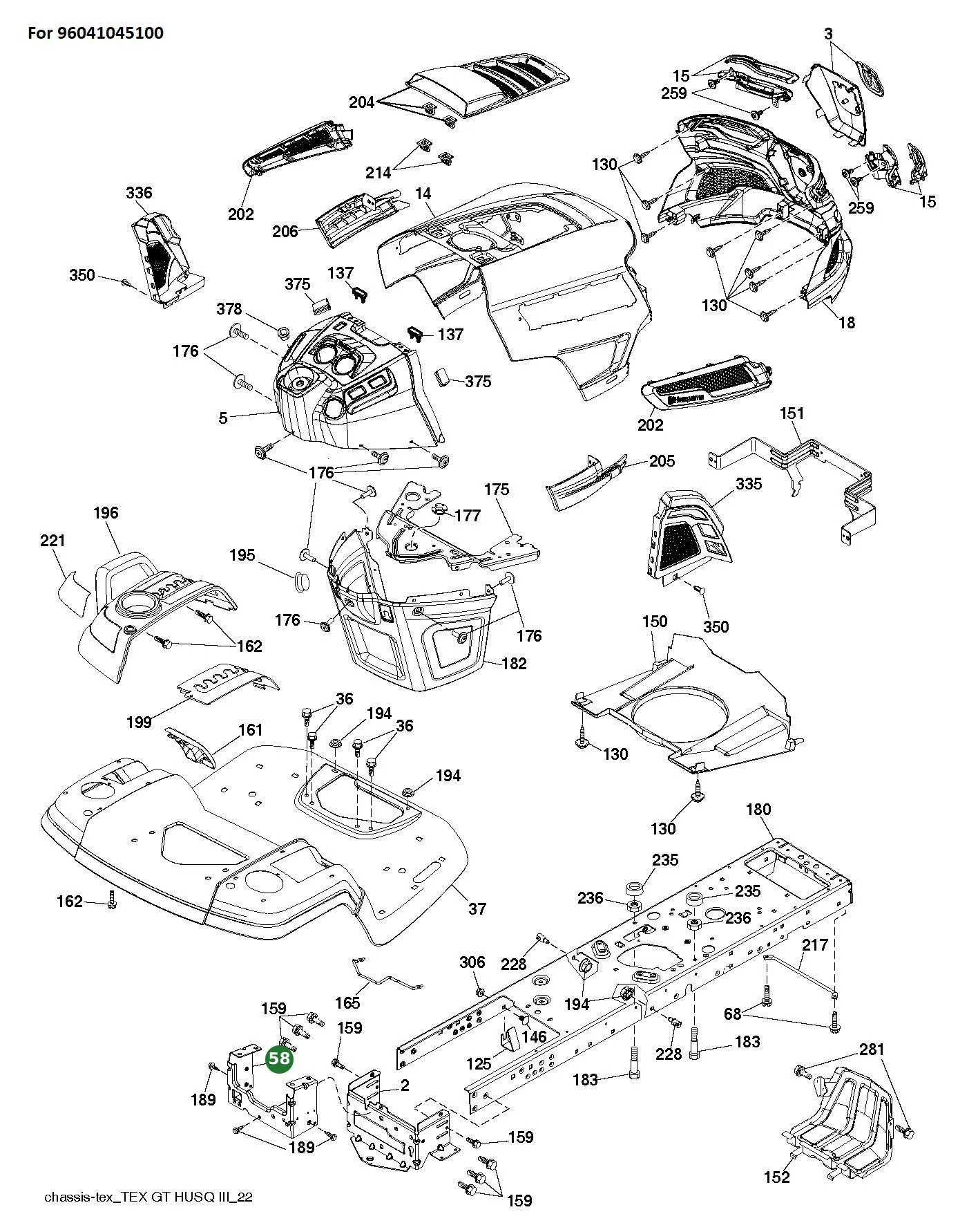 Position im Ersatzteilkatalog