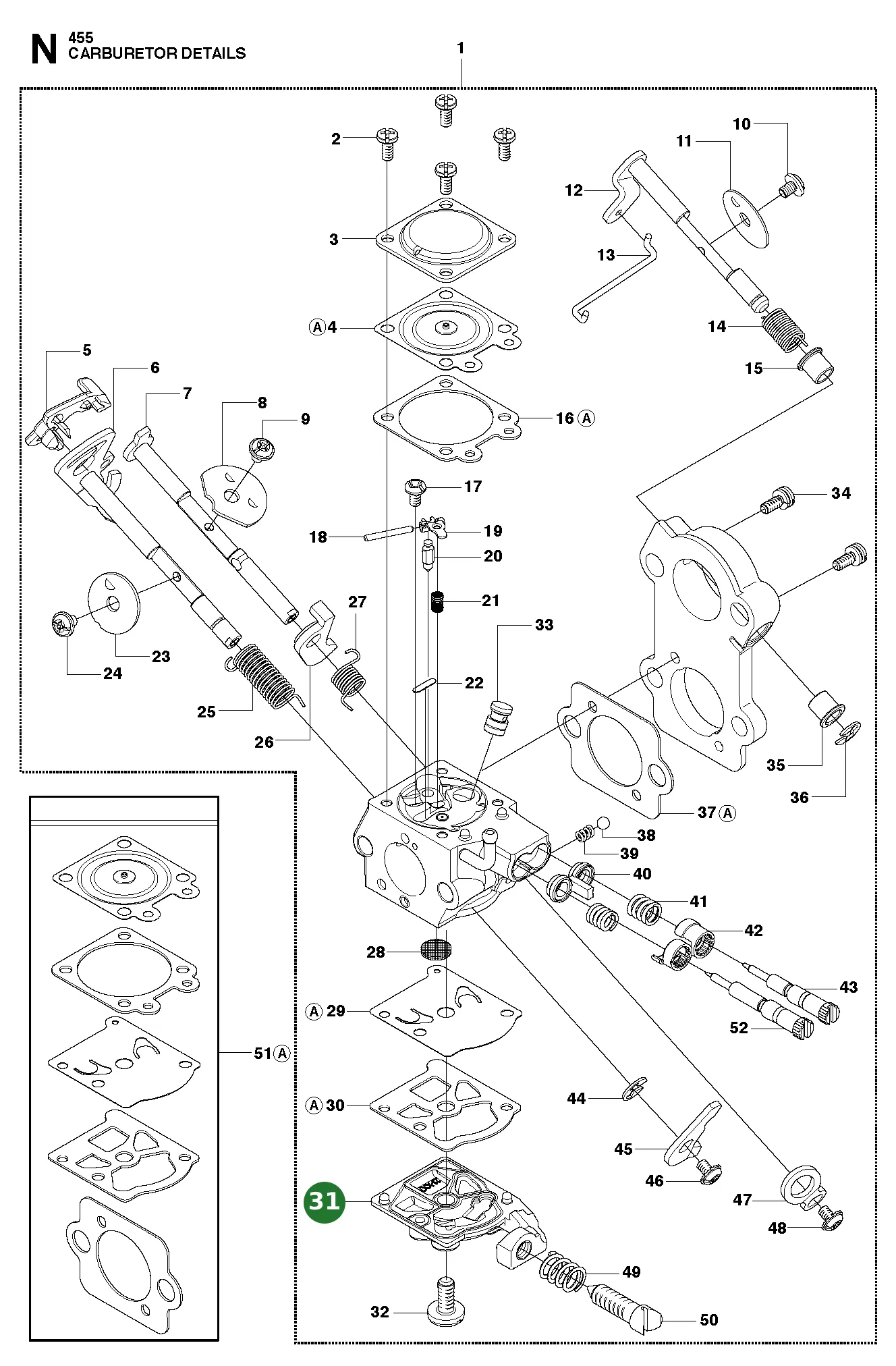 Position im Ersatzteilkatalog