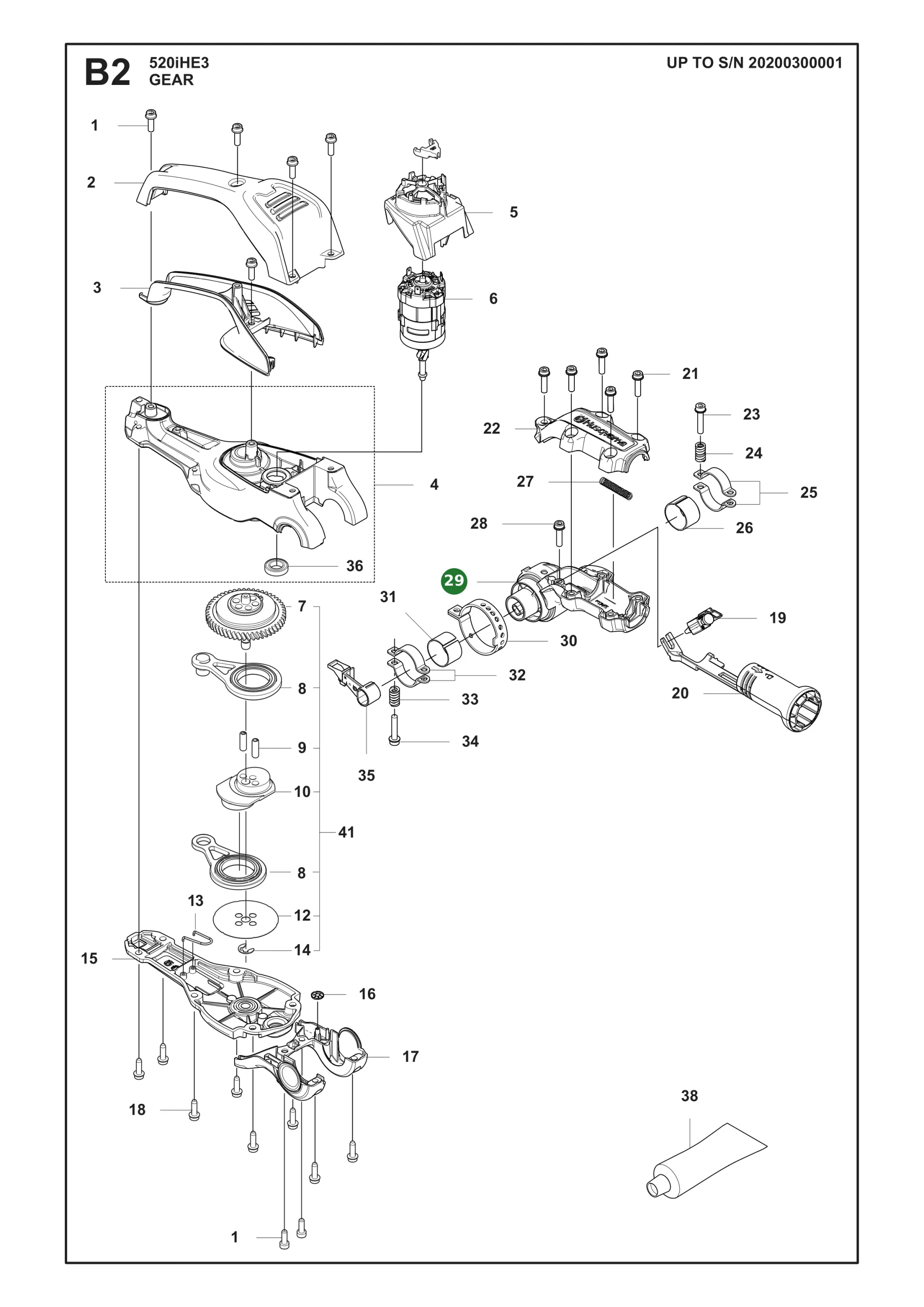 Position im Ersatzteilkatalog