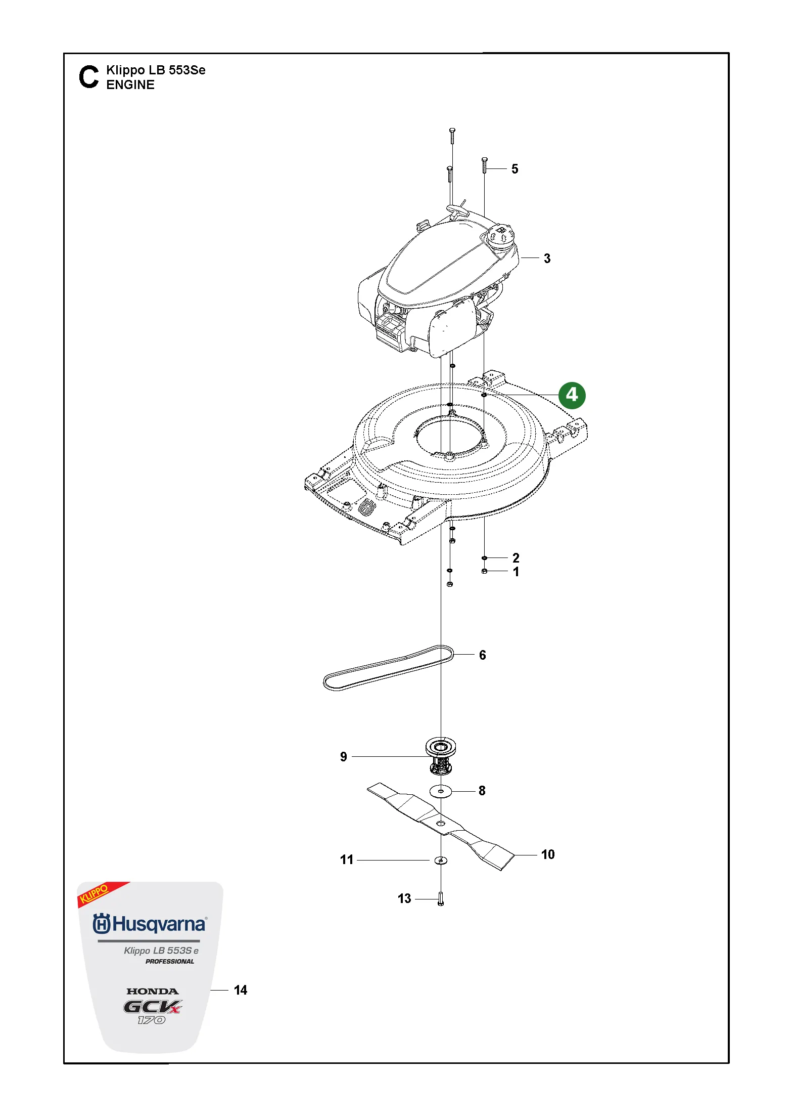 Position im Ersatzteilkatalog