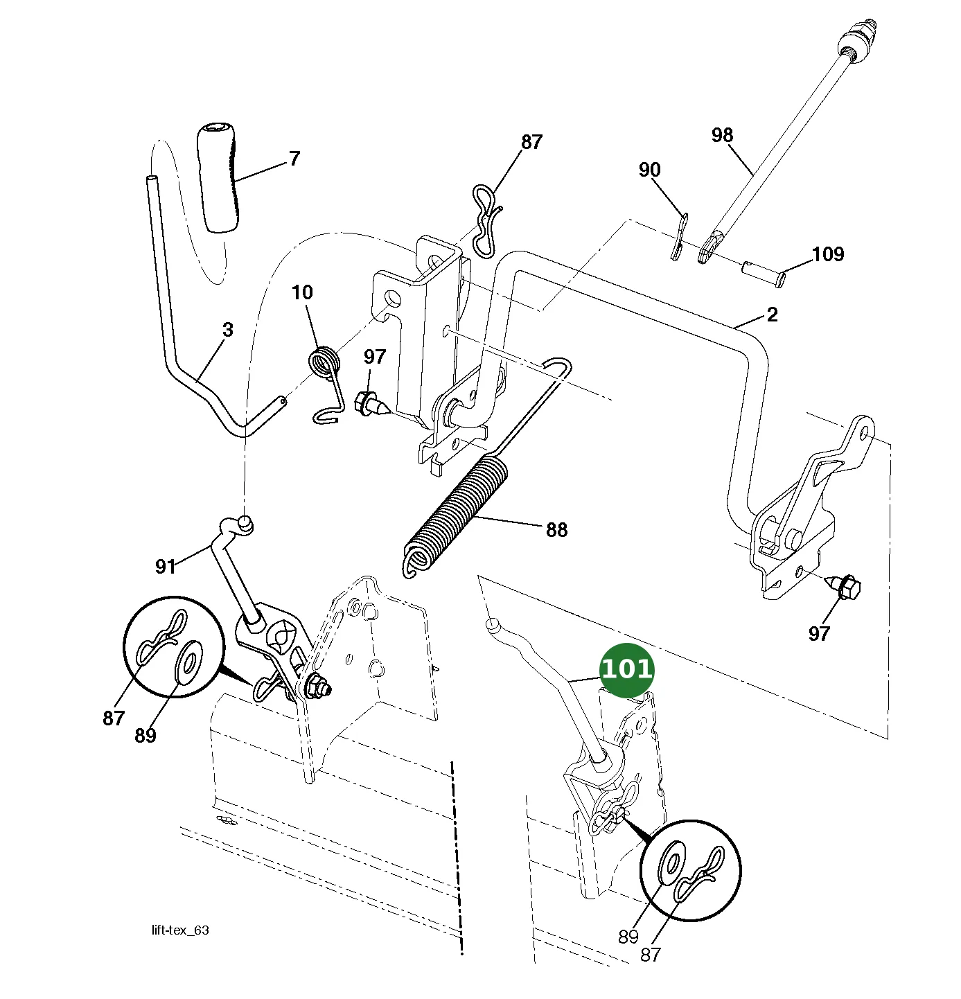 Position im Ersatzteilkatalog