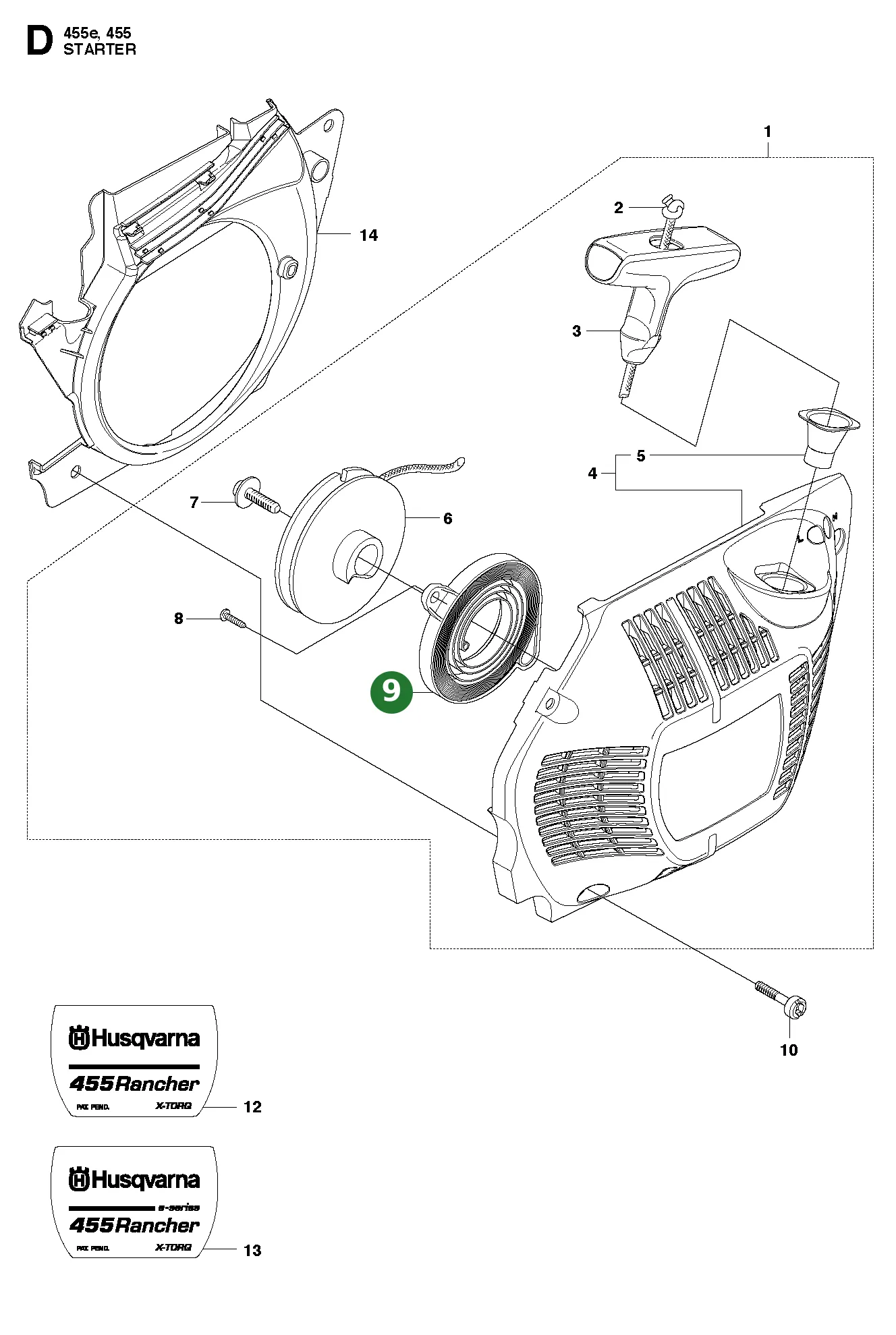 Position im Ersatzteilkatalog