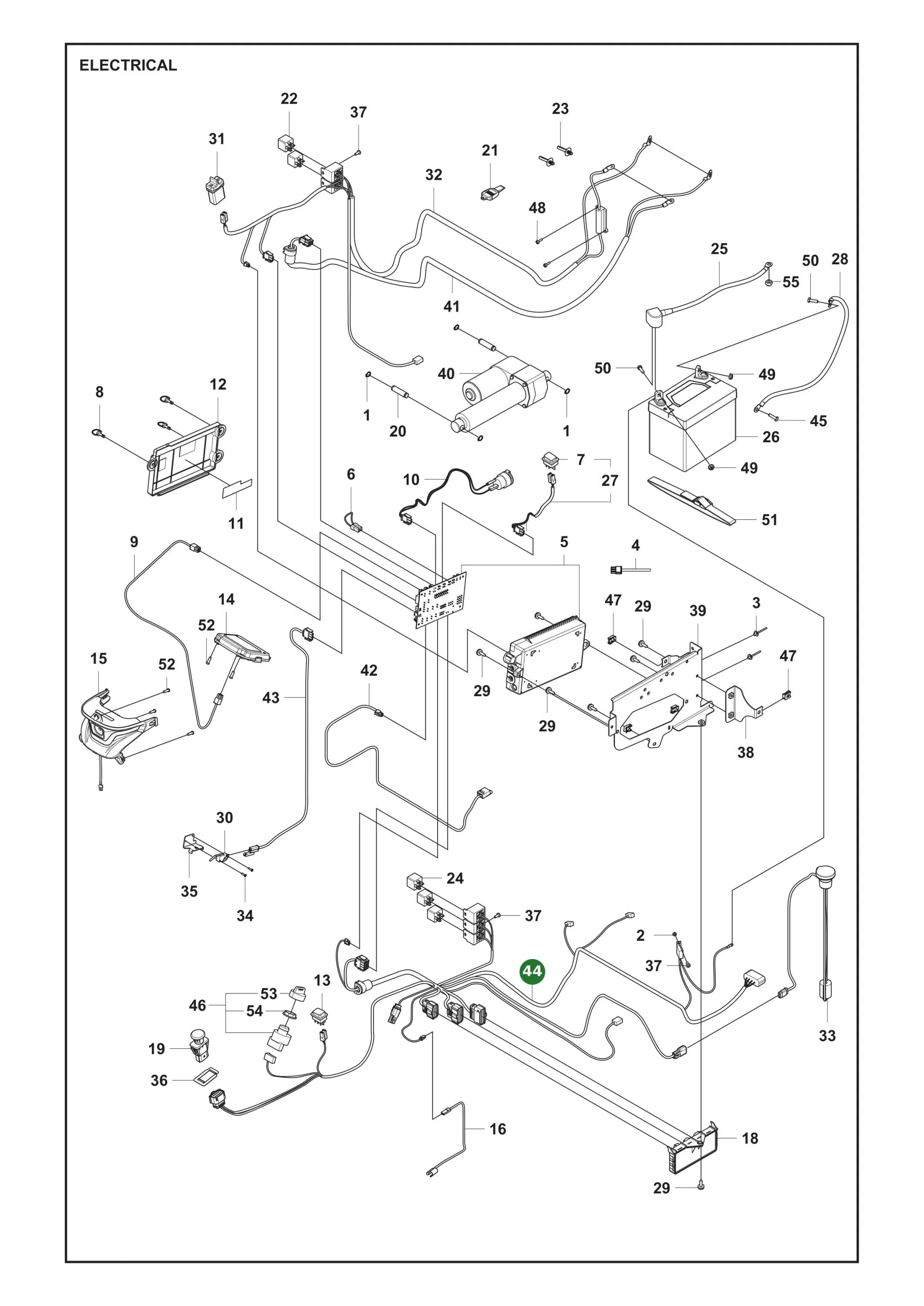 Position im Ersatzteilkatalog