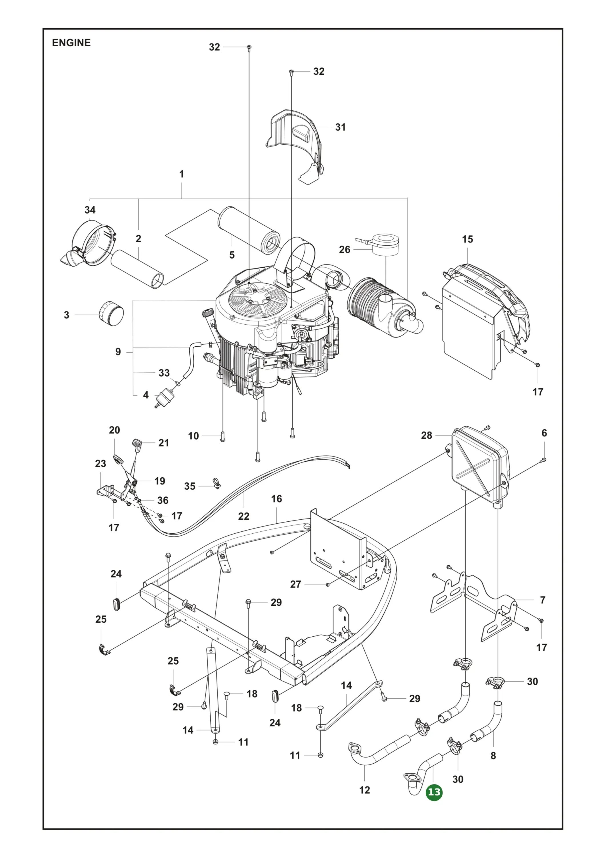 Position im Ersatzteilkatalog