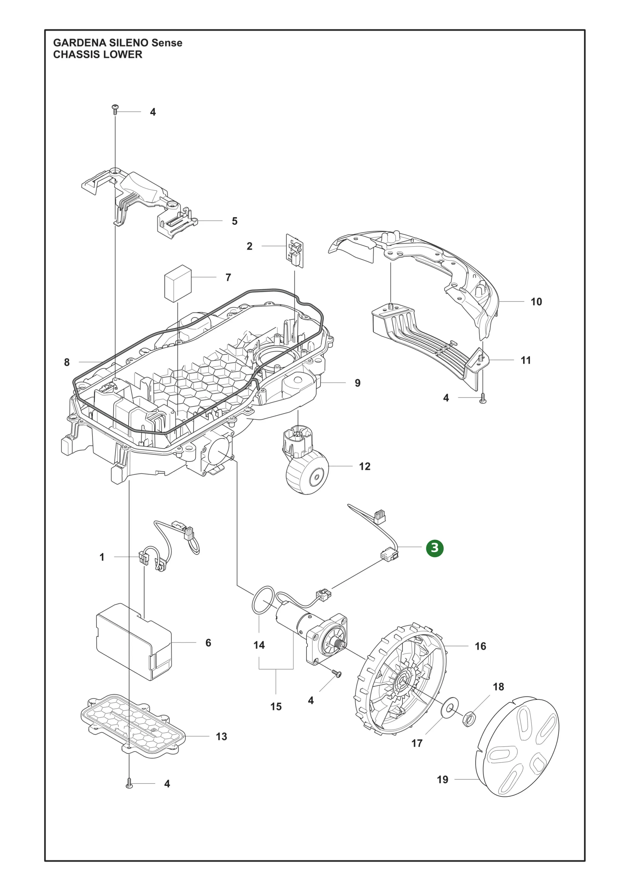 Position im Ersatzteilkatalog