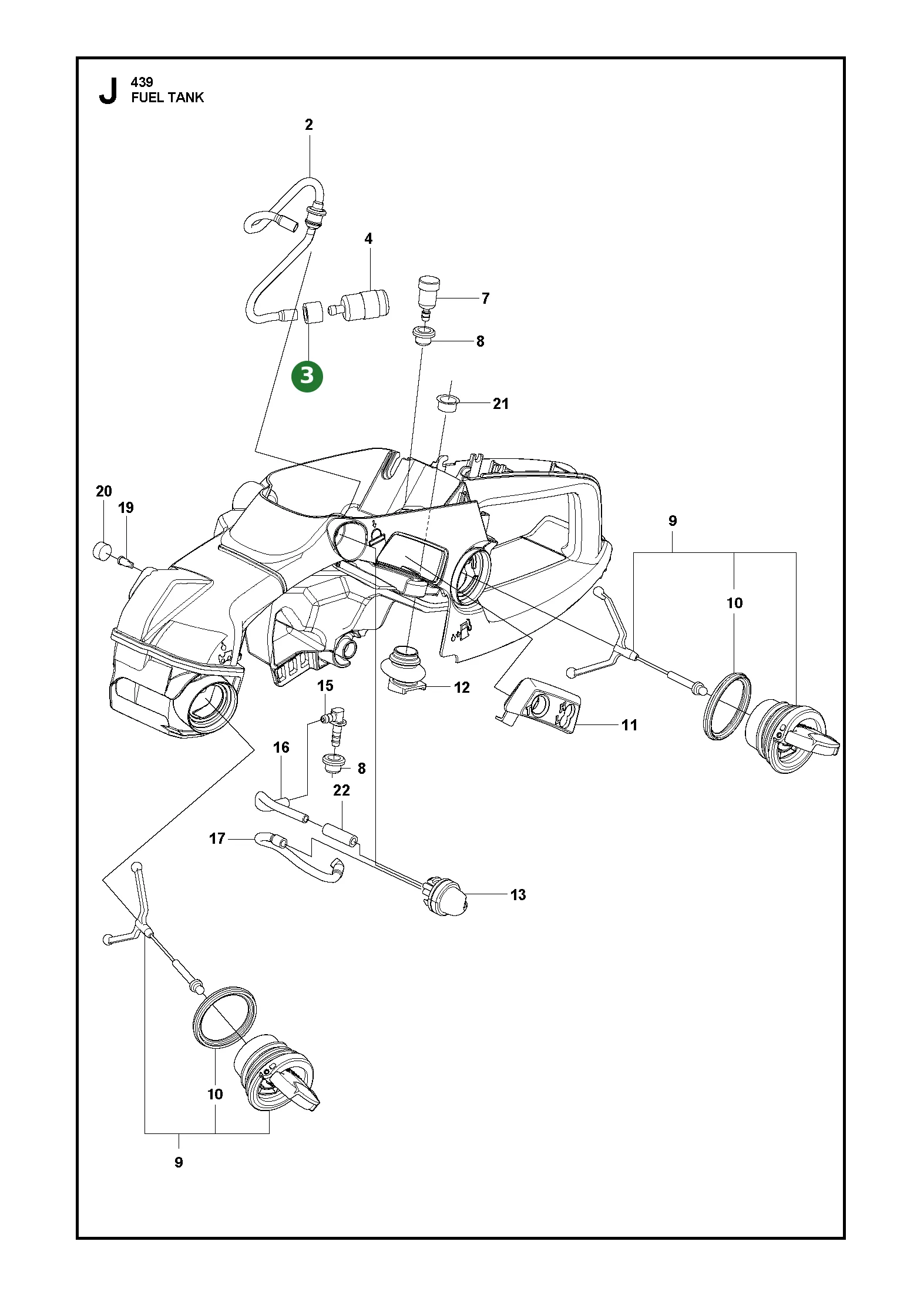 Position im Ersatzteilkatalog