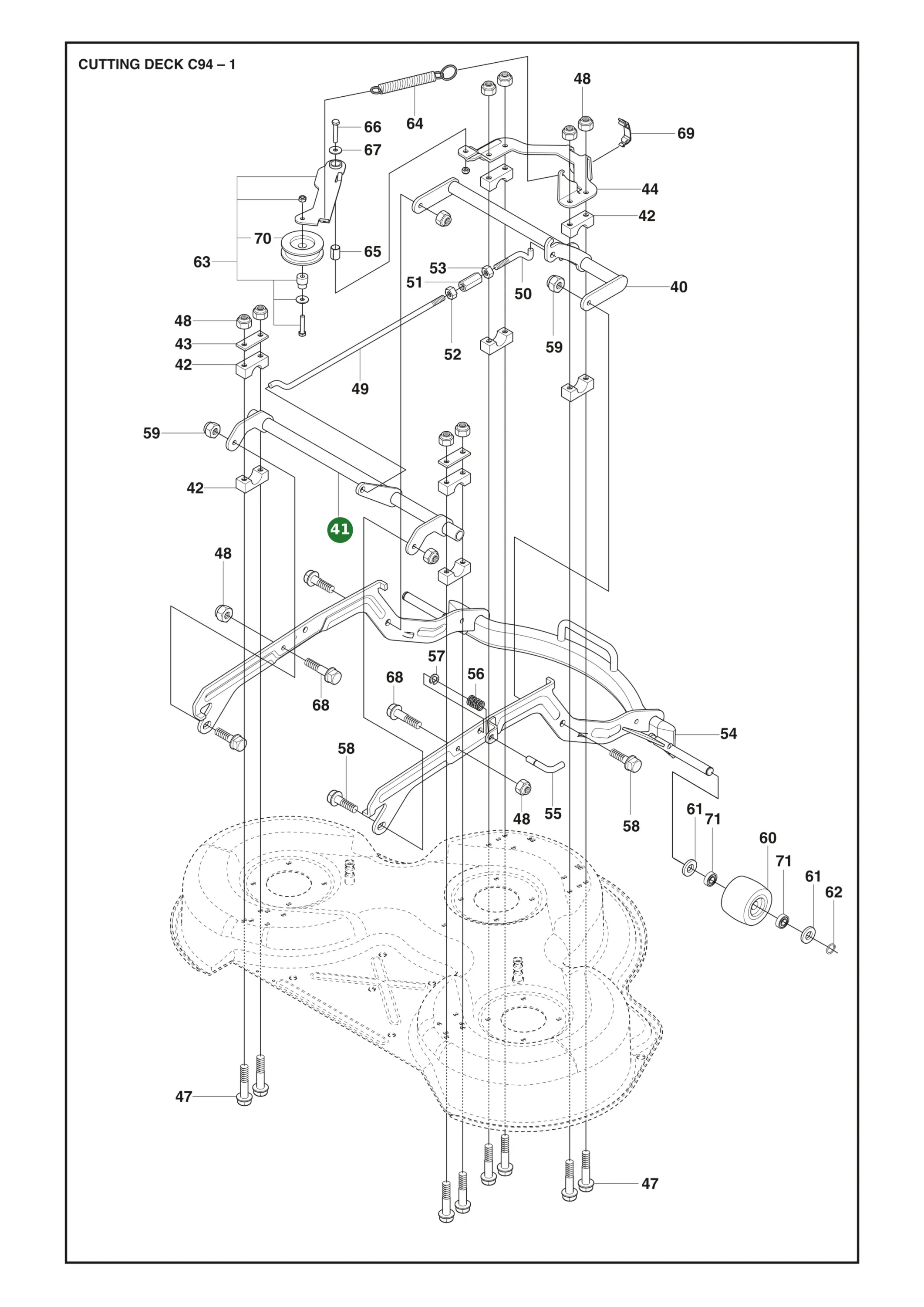 Position im Ersatzteilkatalog