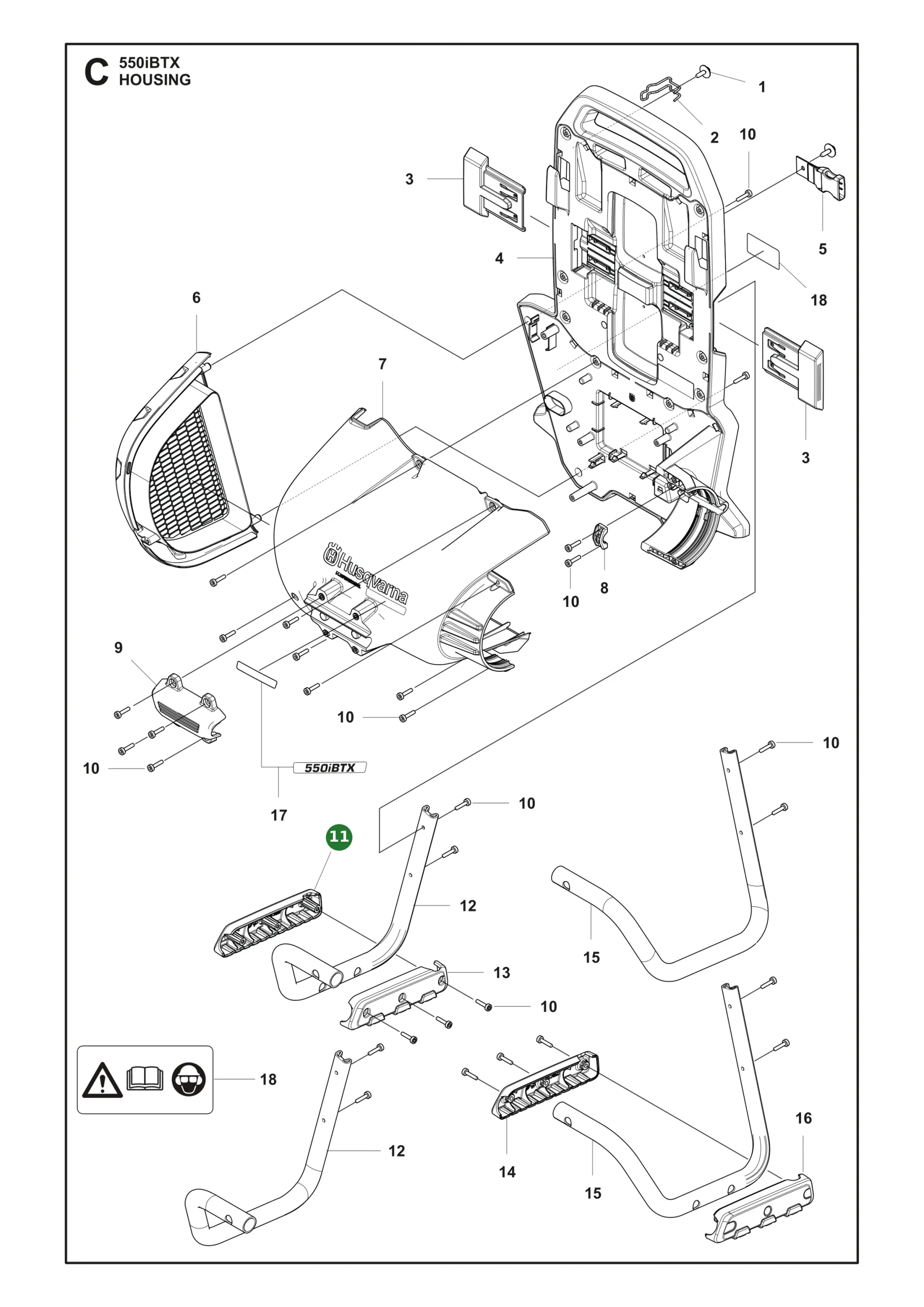 Position im Ersatzteilkatalog