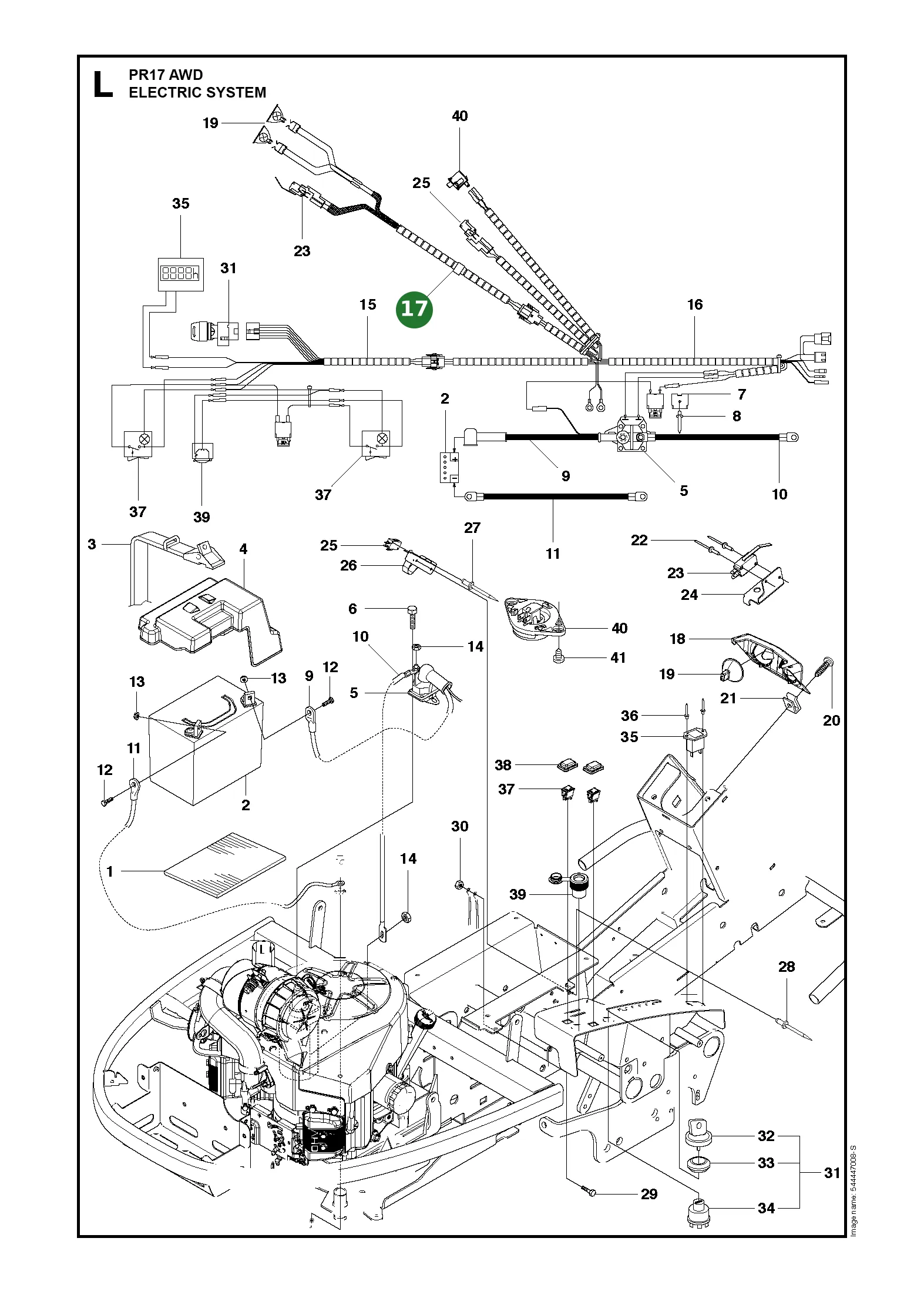 Position im Ersatzteilkatalog