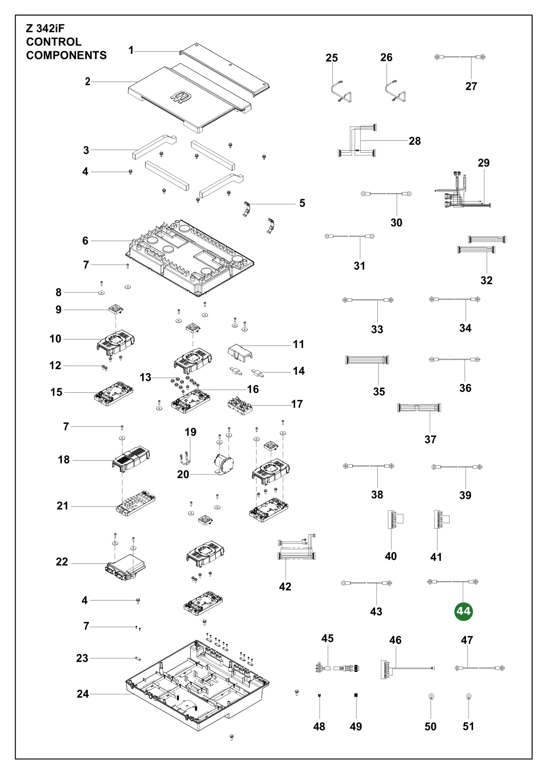 Position im Ersatzteilkatalog
