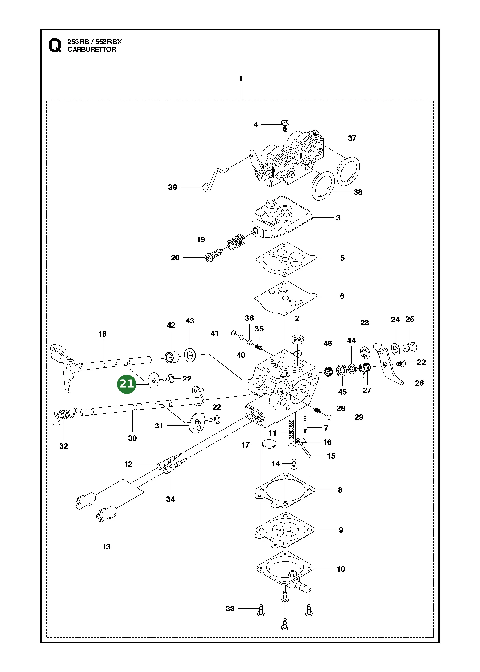 Position im Ersatzteilkatalog