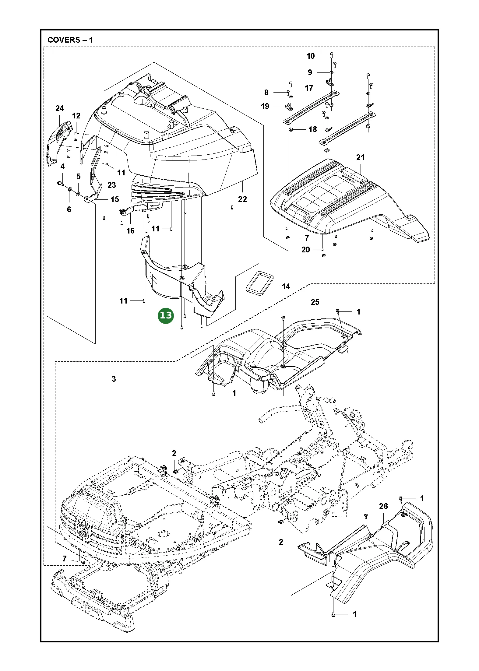 Position im Ersatzteilkatalog