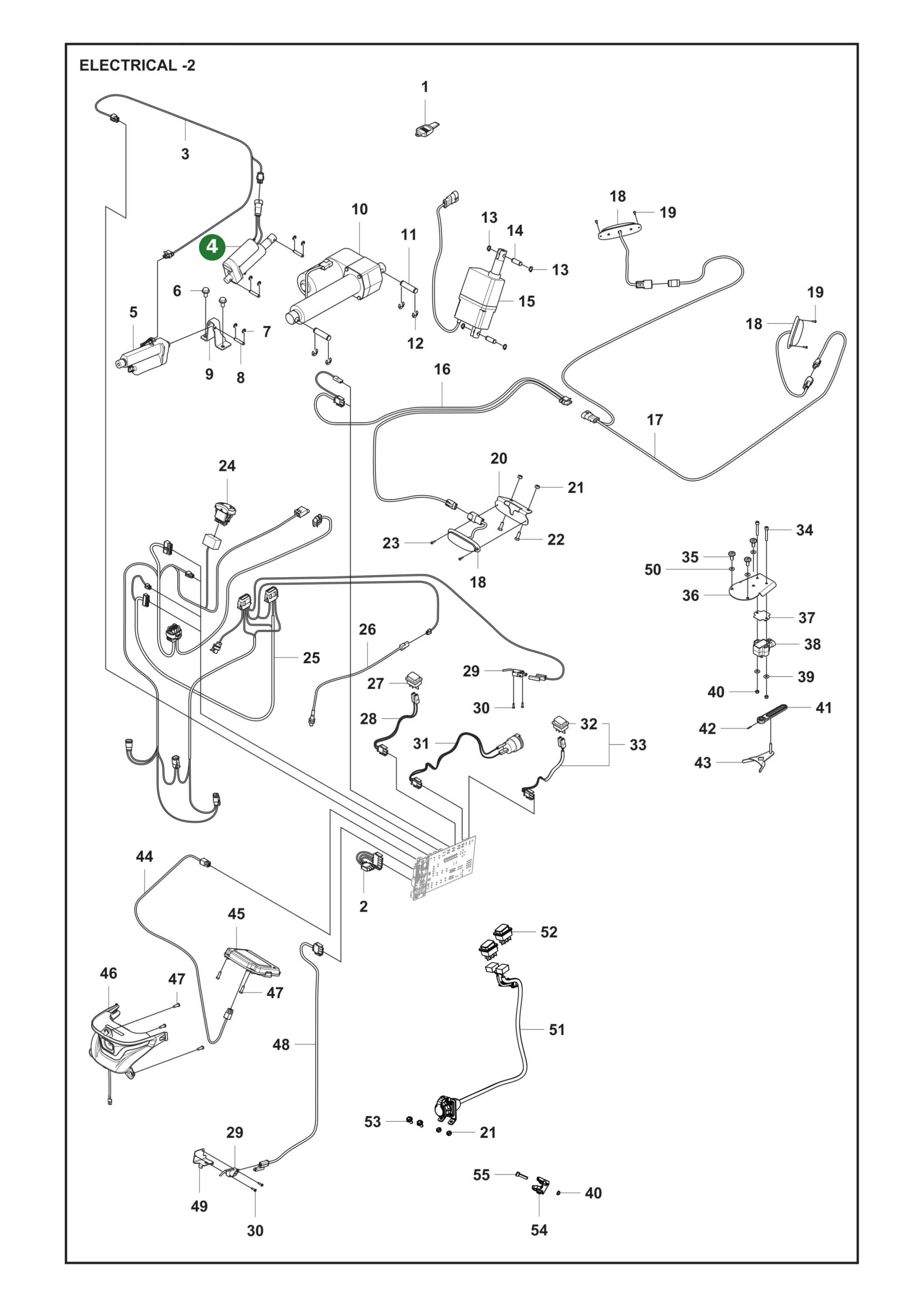 Position im Ersatzteilkatalog