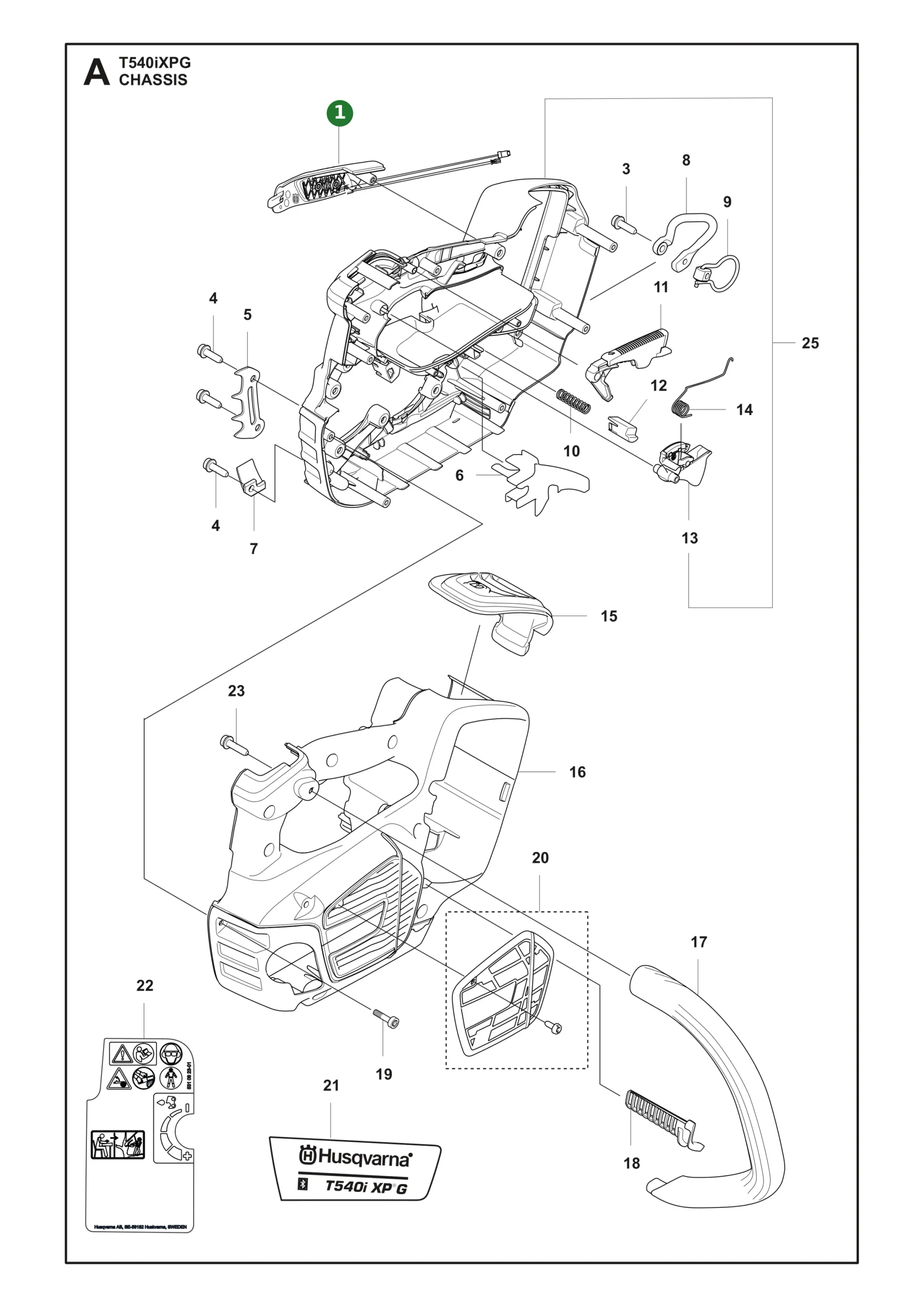 Position im Ersatzteilkatalog