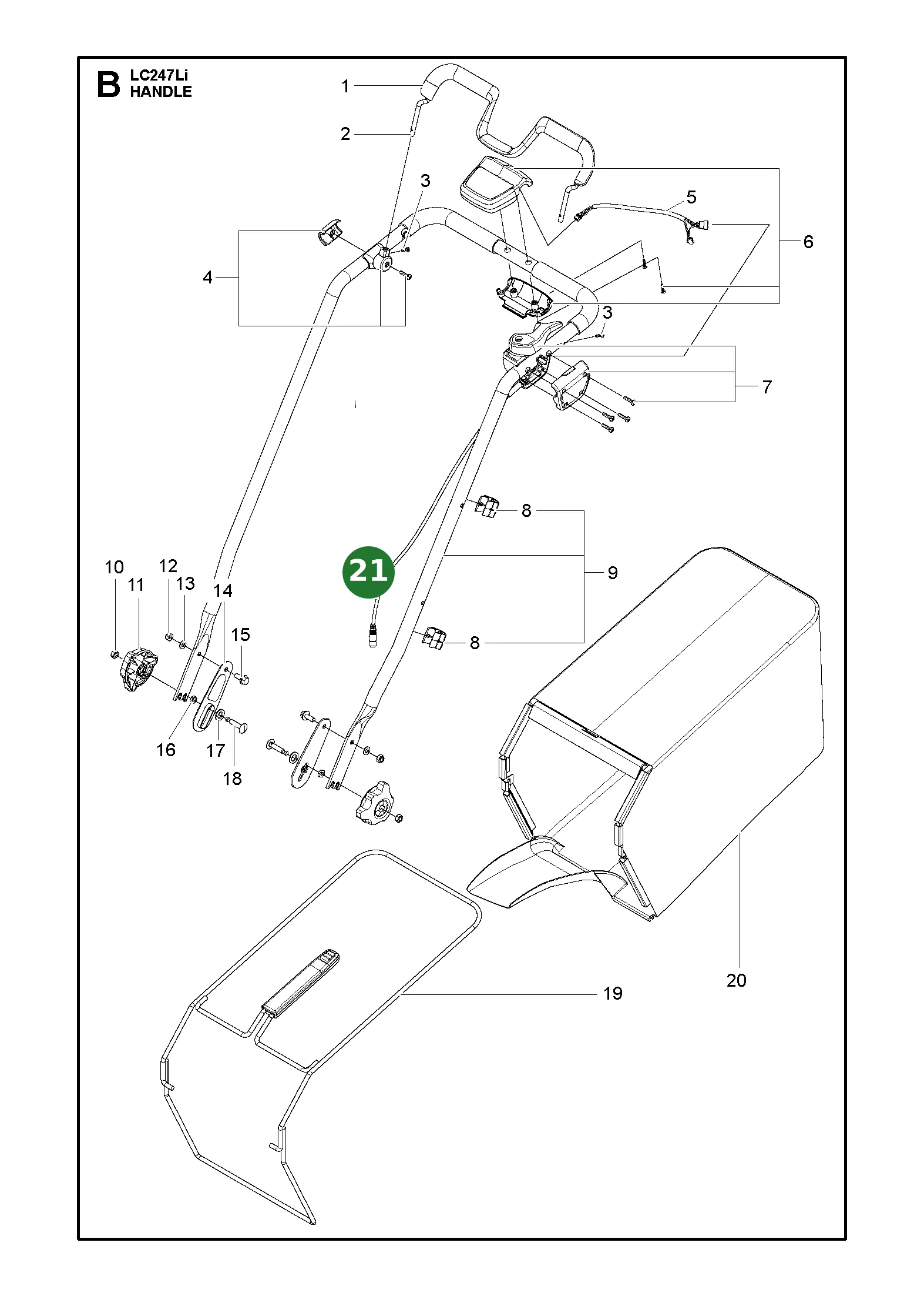 Position im Ersatzteilkatalog