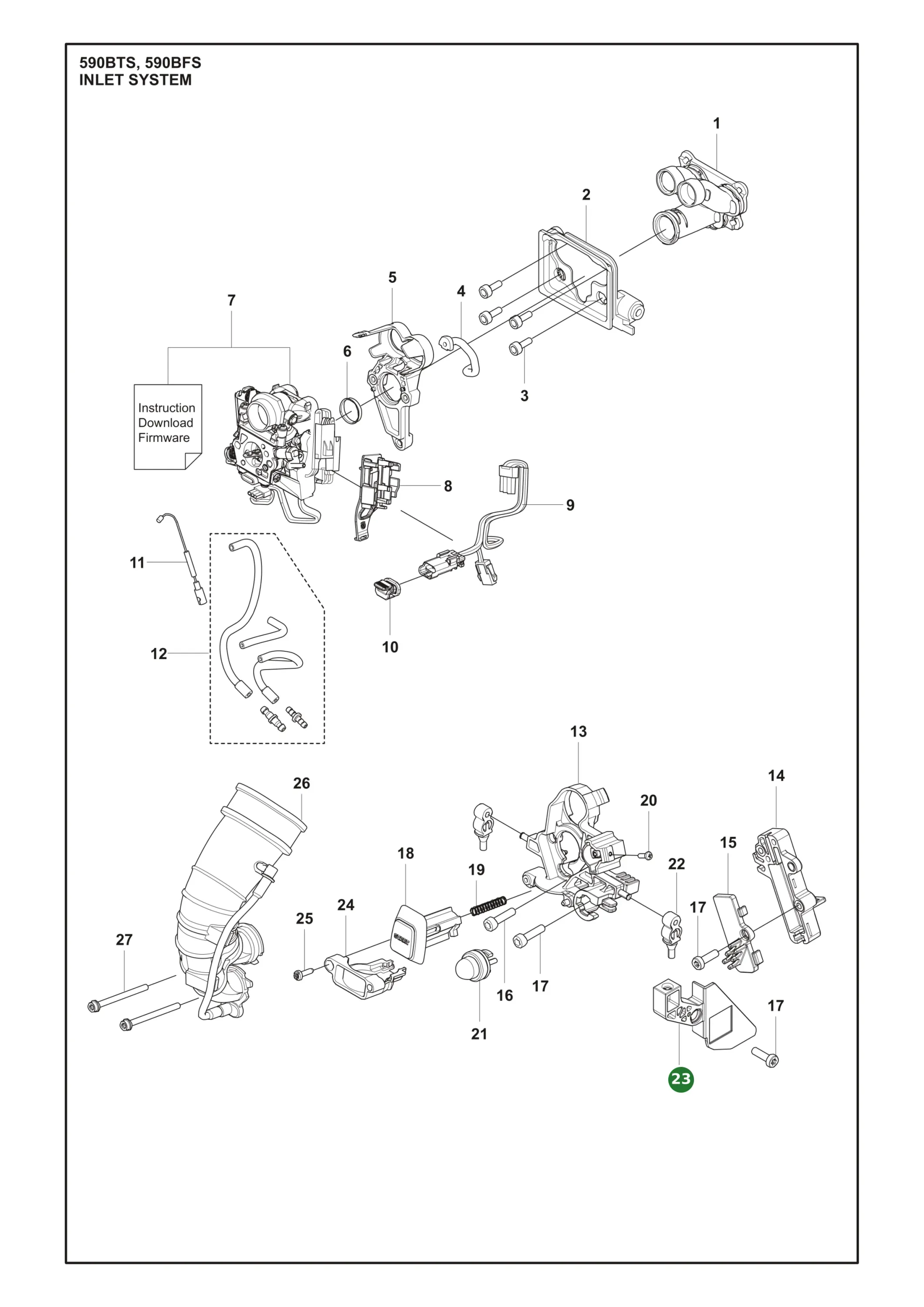 Position im Ersatzteilkatalog