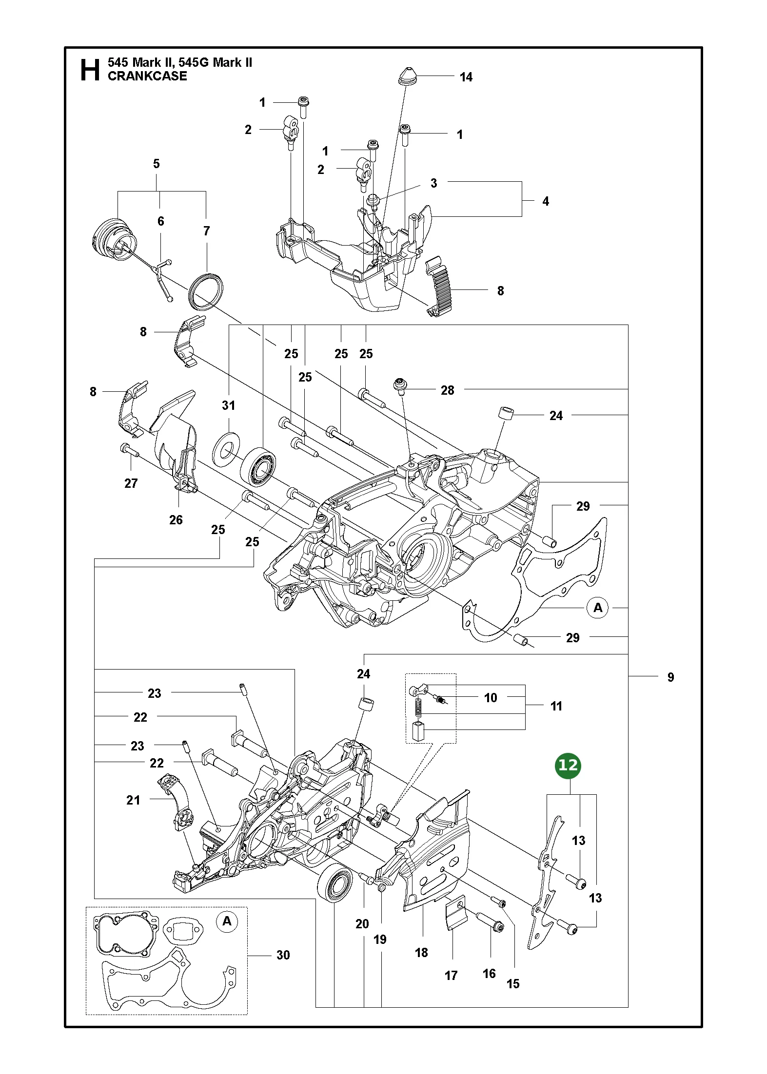 Position im Ersatzteilkatalog