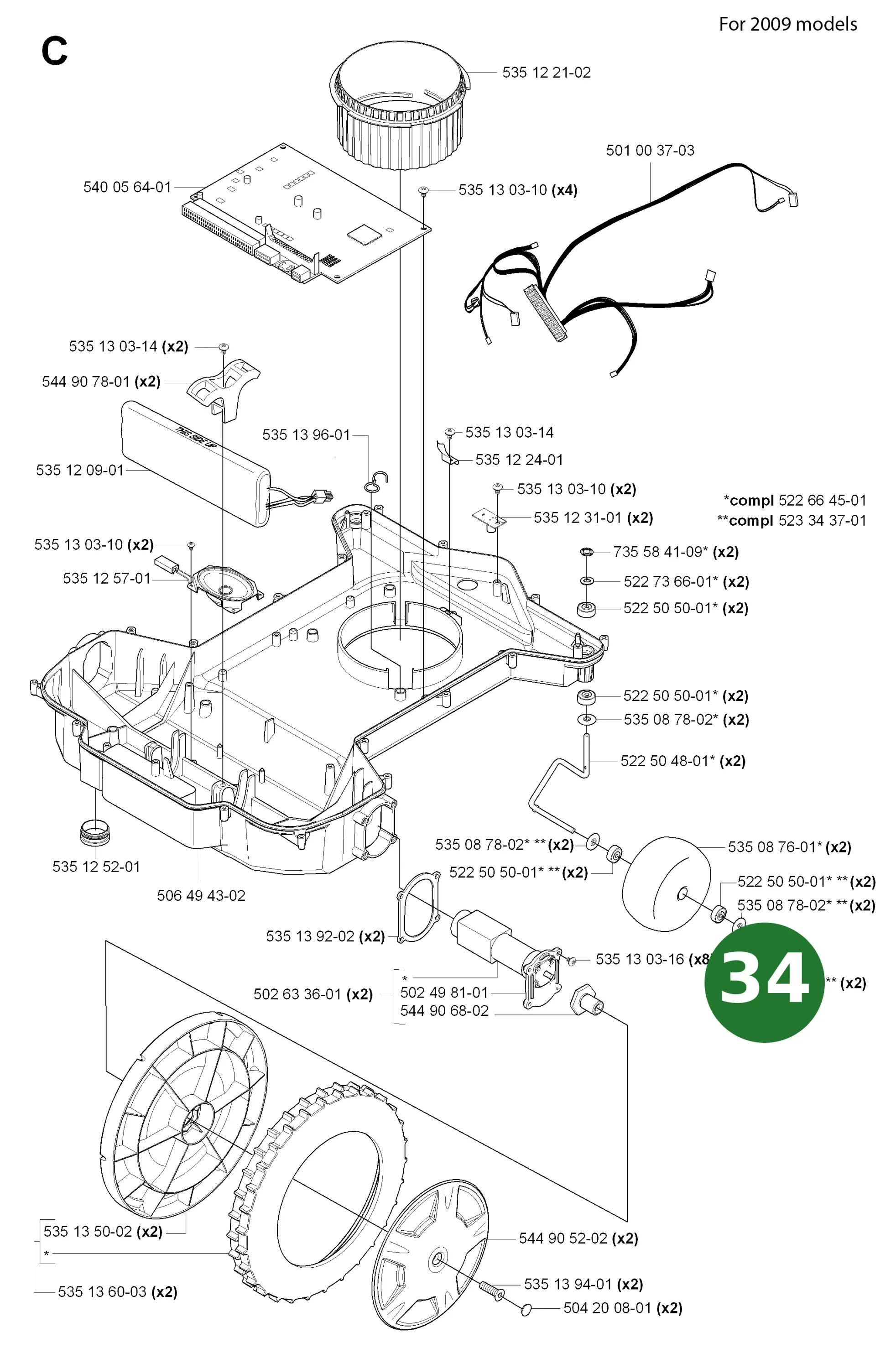 Position im Ersatzteilkatalog