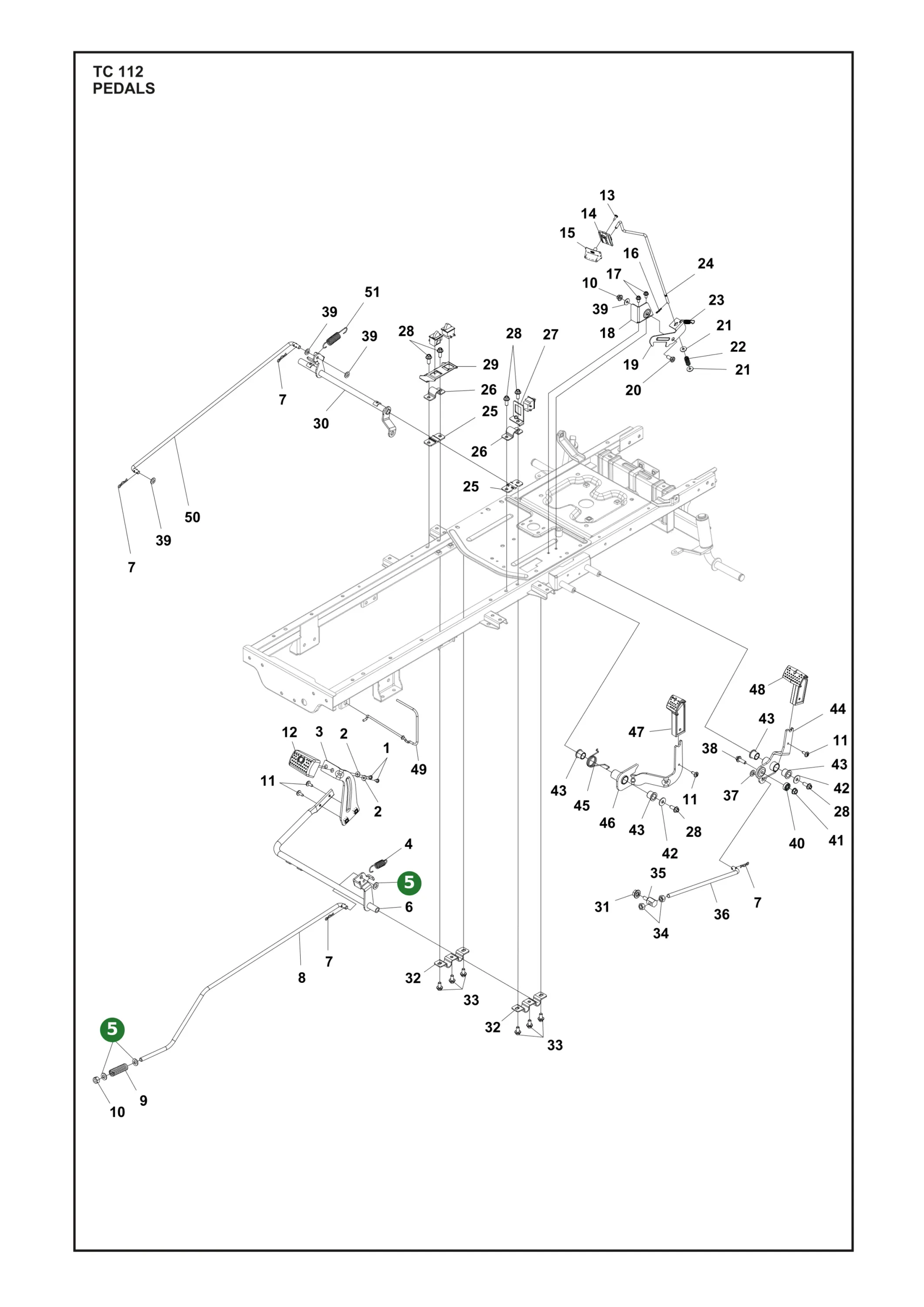 Position im Ersatzteilkatalog