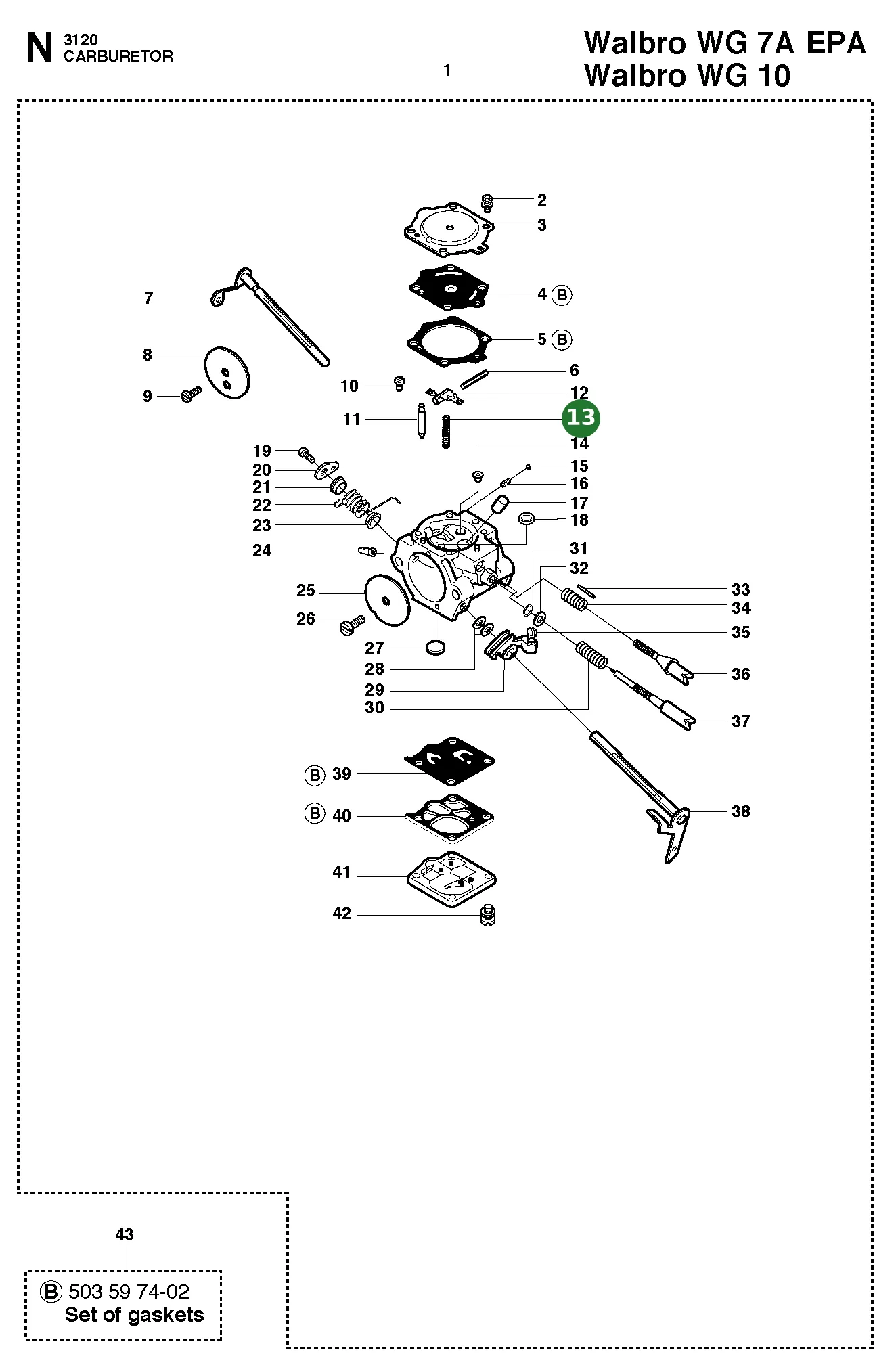 Position im Ersatzteilkatalog