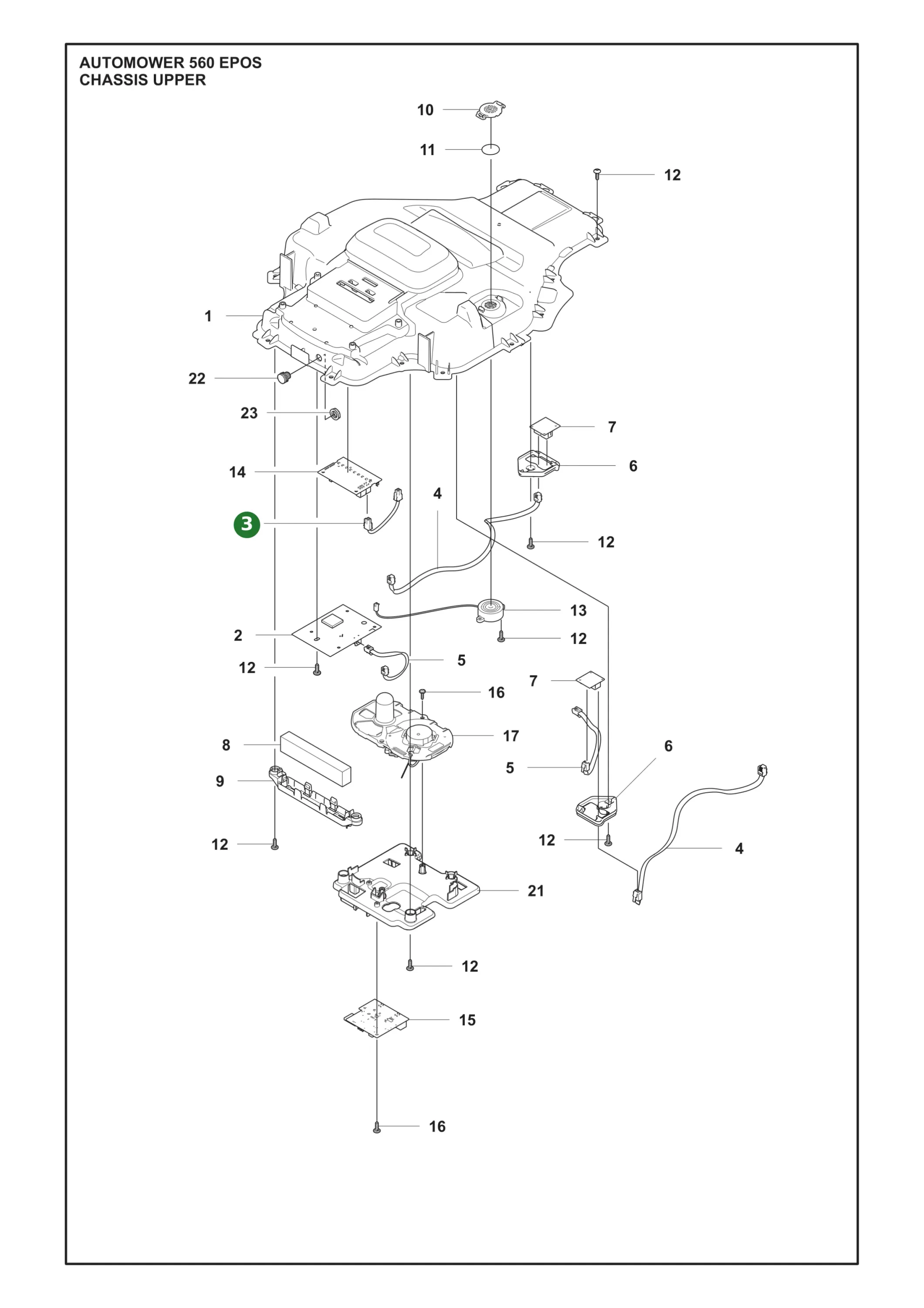 Position im Ersatzteilkatalog