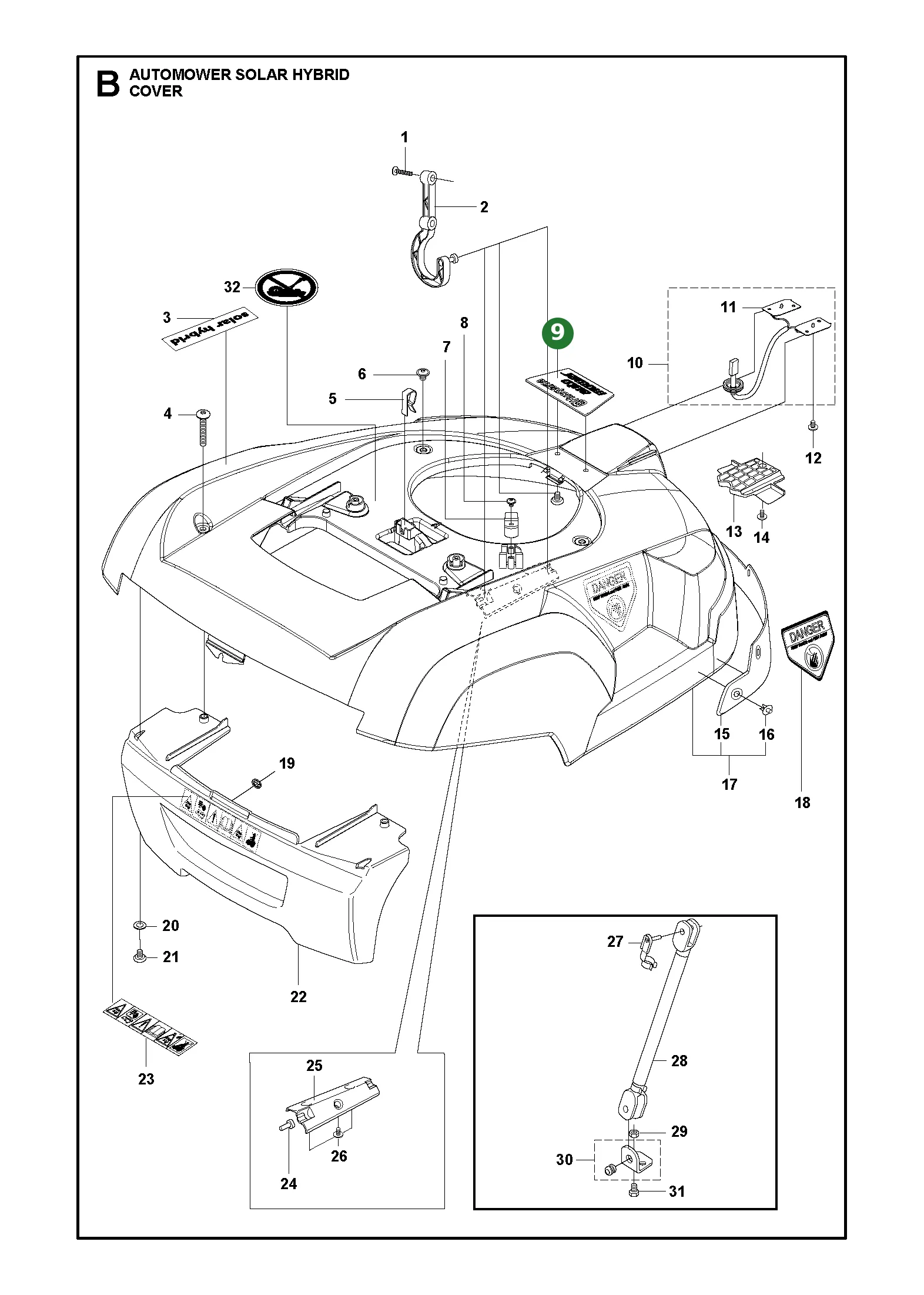Position im Ersatzteilkatalog