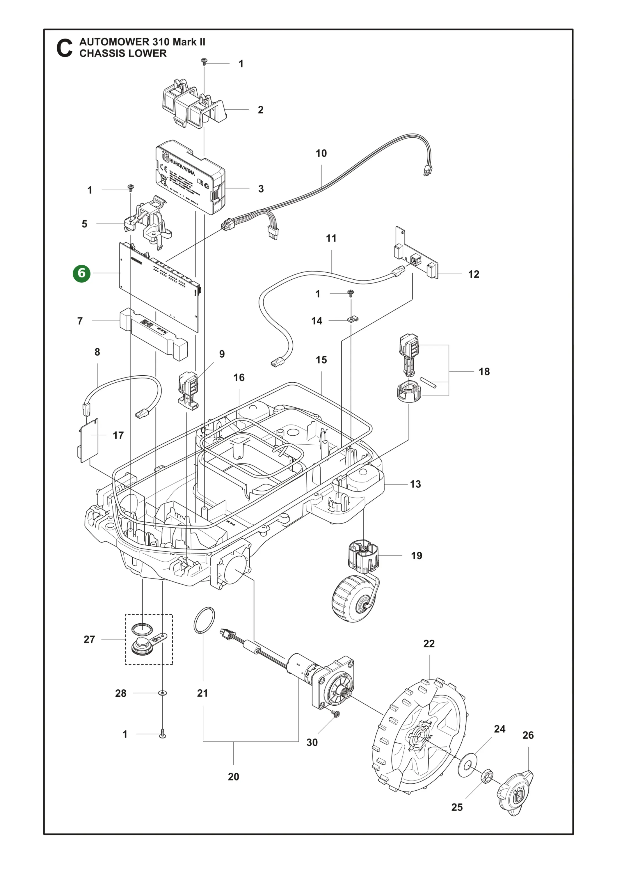 Position im Ersatzteilkatalog