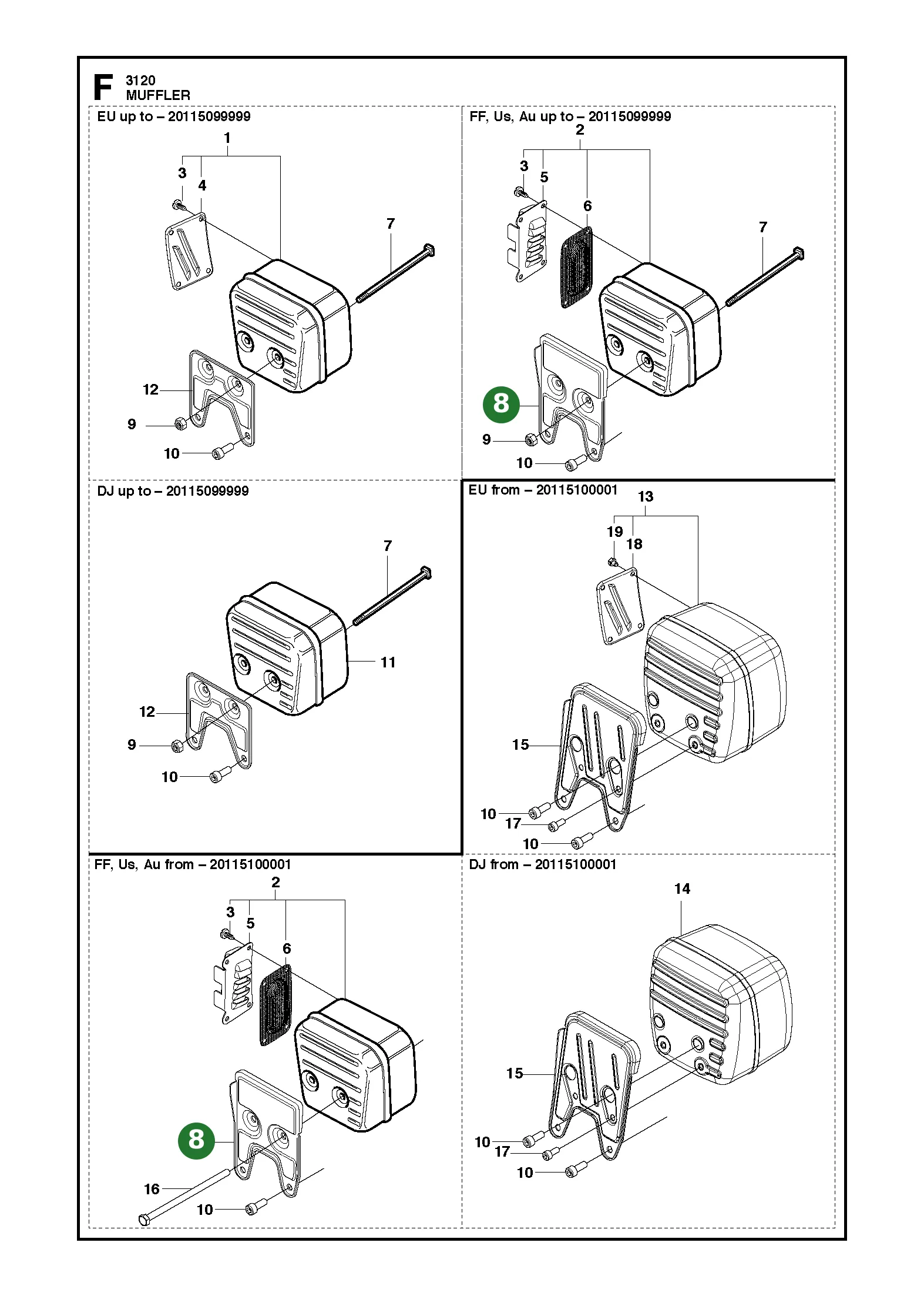 Position im Ersatzteilkatalog