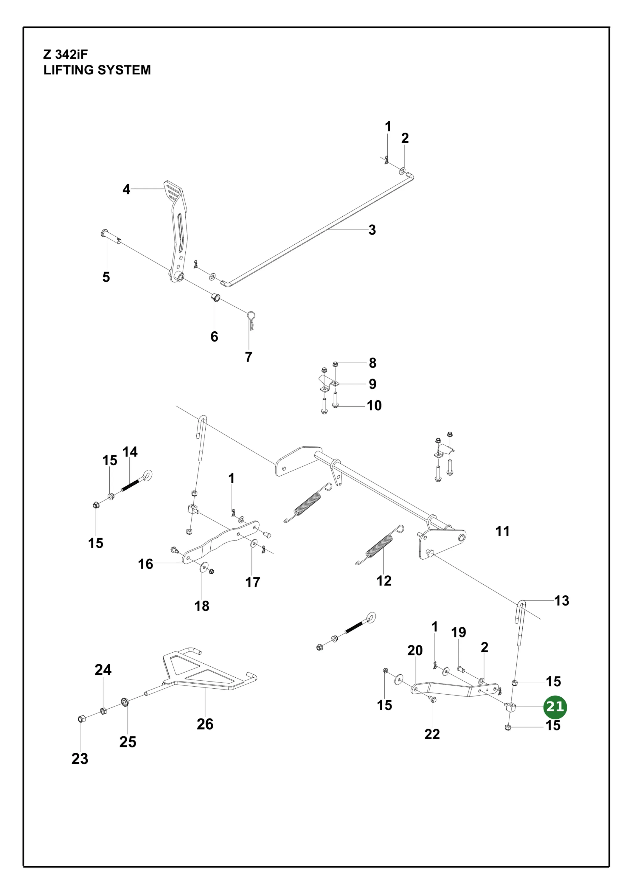 Position im Ersatzteilkatalog