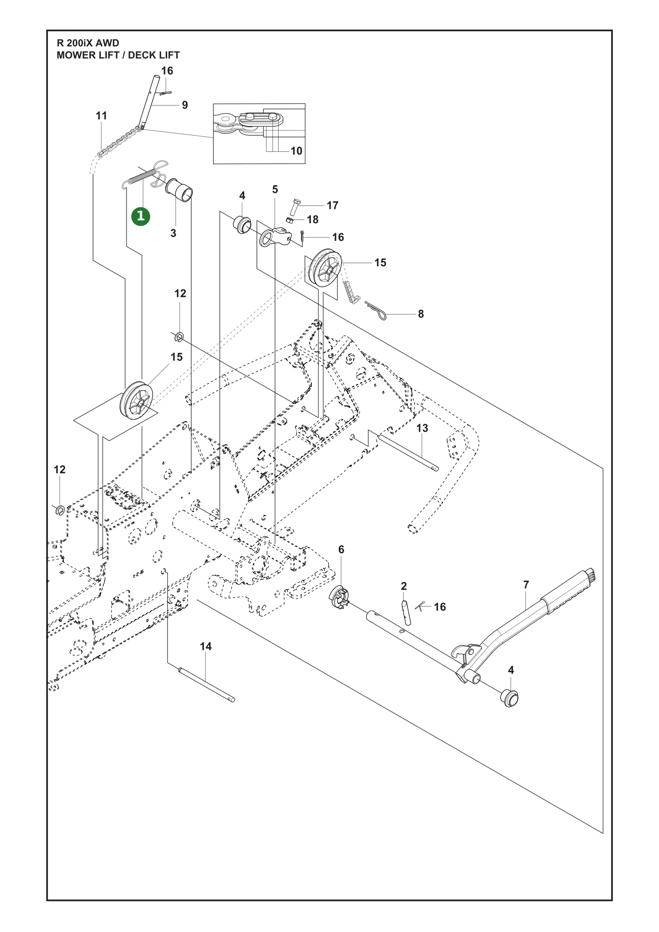 Position im Ersatzteilkatalog