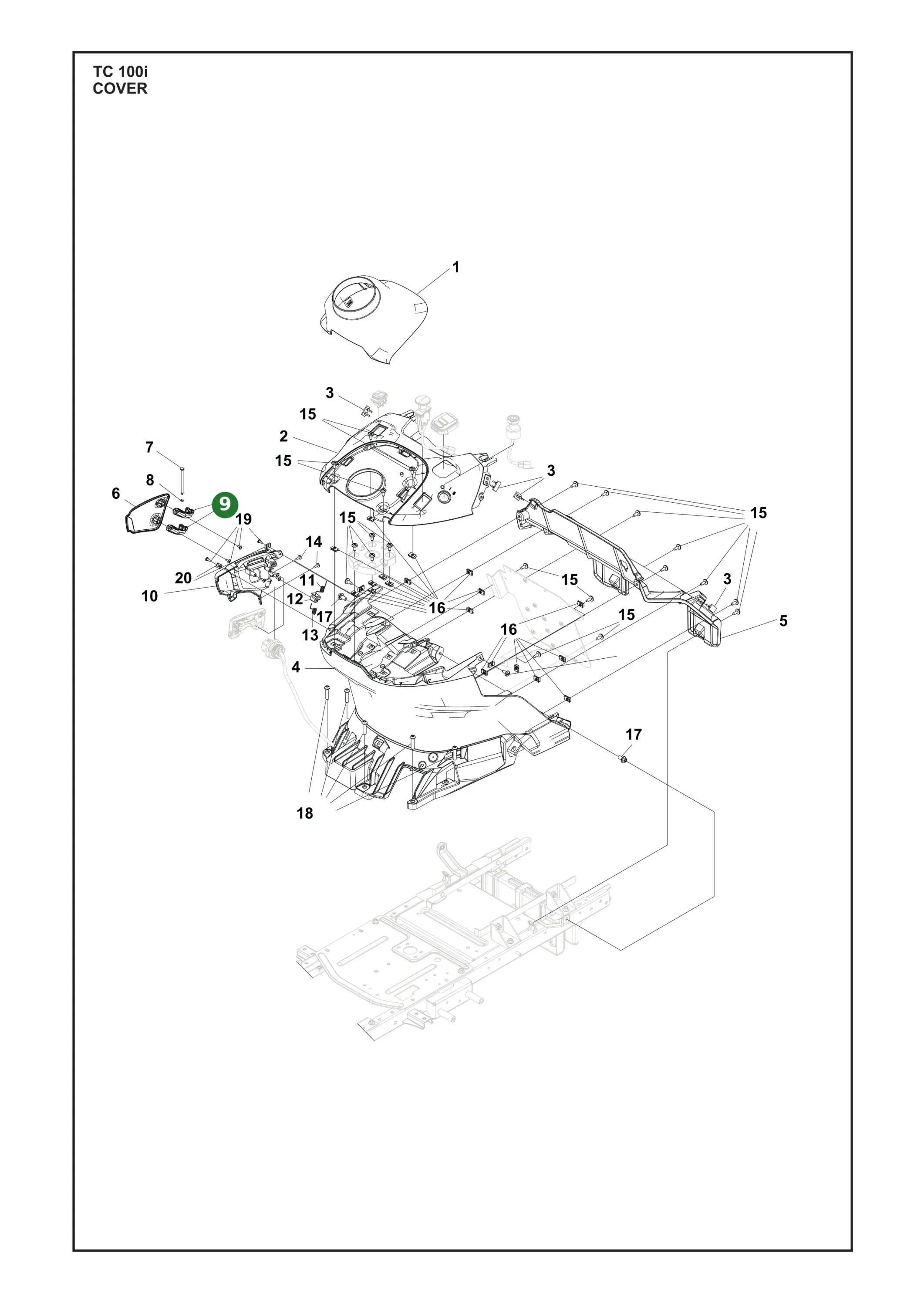 Position im Ersatzteilkatalog