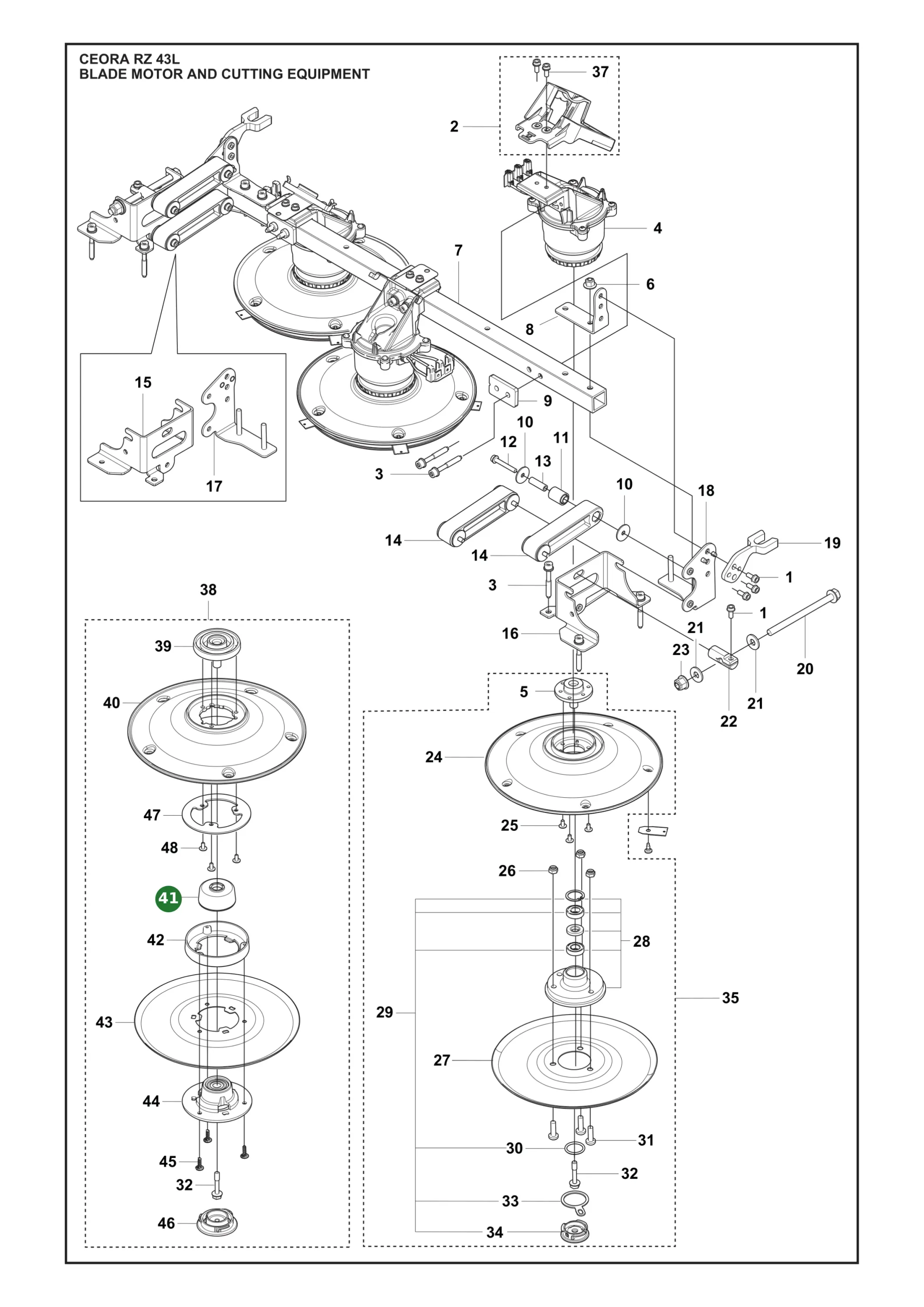 Position im Ersatzteilkatalog