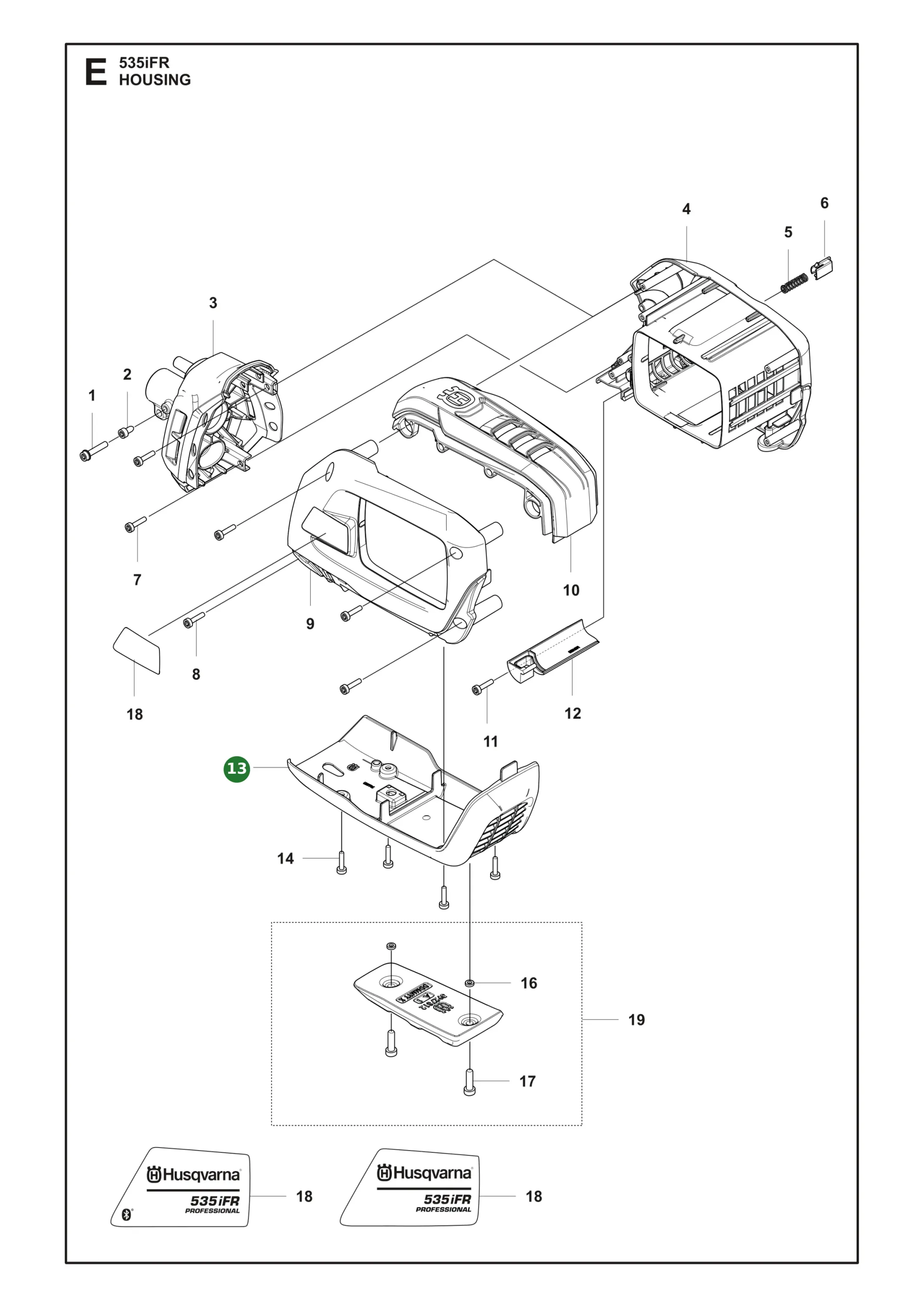 Position im Ersatzteilkatalog
